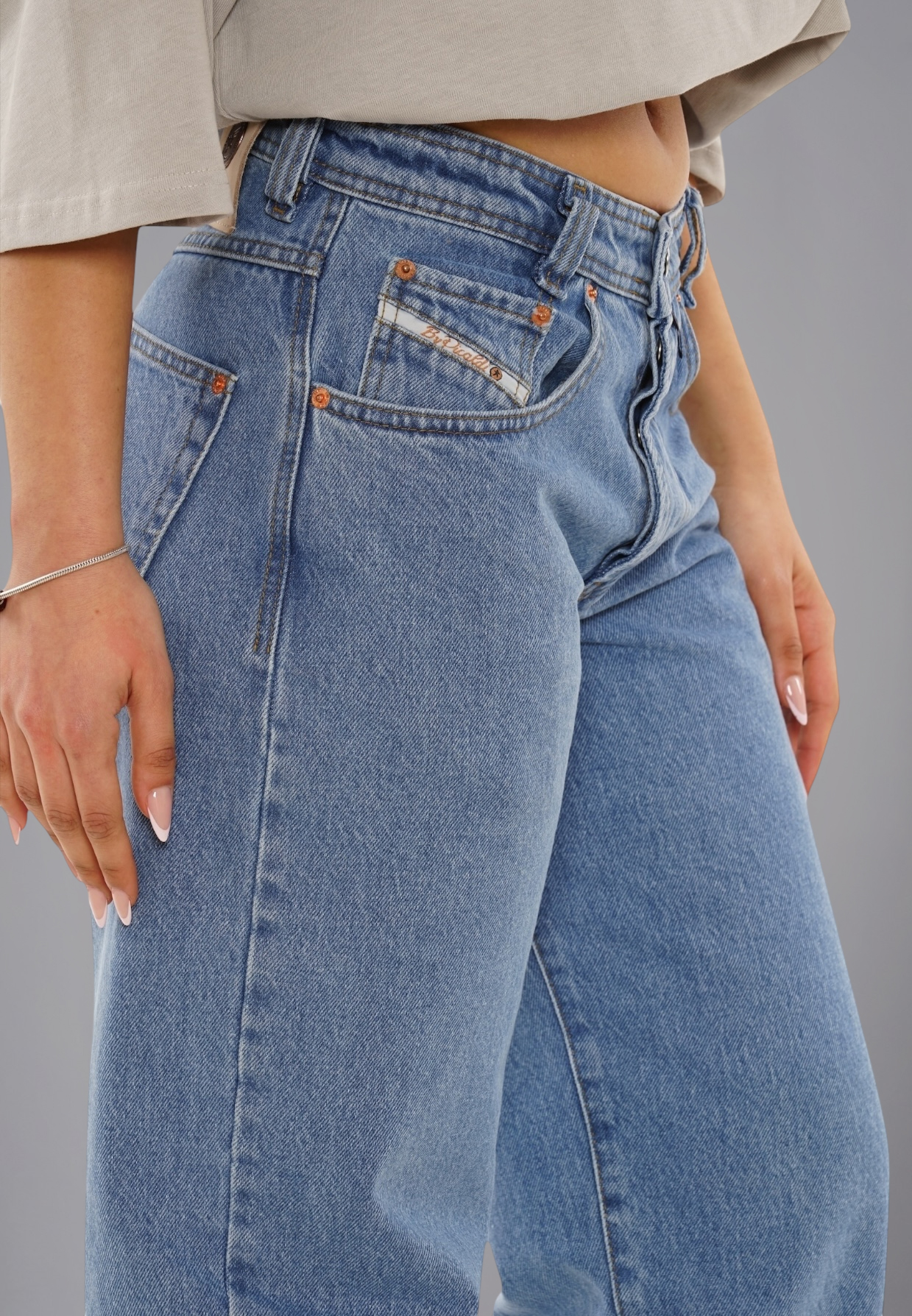Picaldi Damen Jeans Zicco 471 Detroit dark blue Picaldi Zicco 471 Detroit Damen Jeans – Loose Tapered Fit Dark Blue W28-L30
