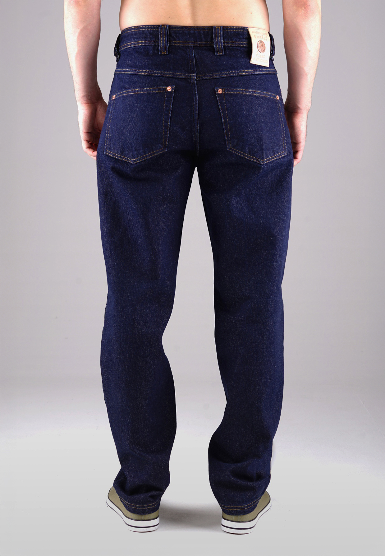 Picaldi Zicco 472 Ares Dark Blue Herrenjeans - Stretch-Karottenschnitt in Midnight Blue