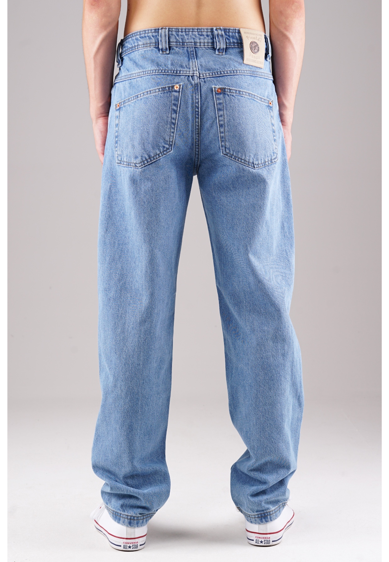 Picaldi Zicco 472 Stone Herrenjeans - Relaxed-Karottenschnitt in Indigo Blue W33-L36
