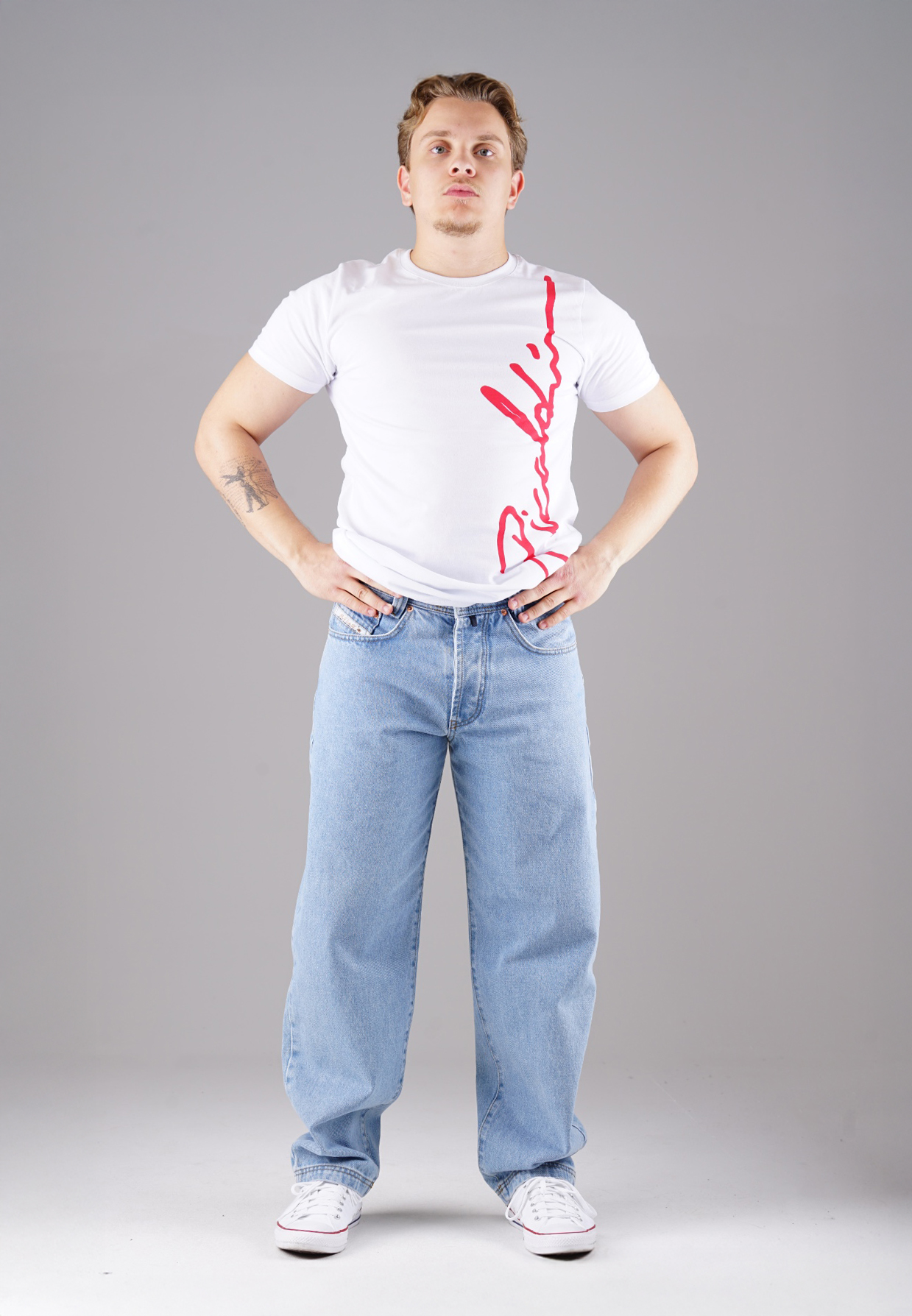 Picaldi Zicco 471 Toronto Herren Jeans – Loose Tapered Fit Light Blue