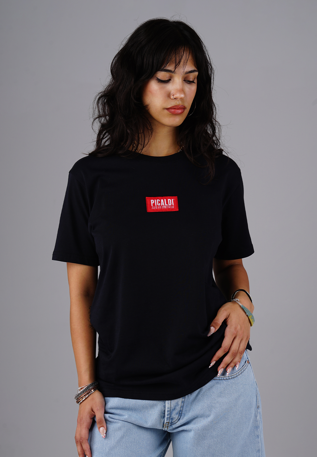 Picaldi Damen T-Shirt Originals Navy Blue