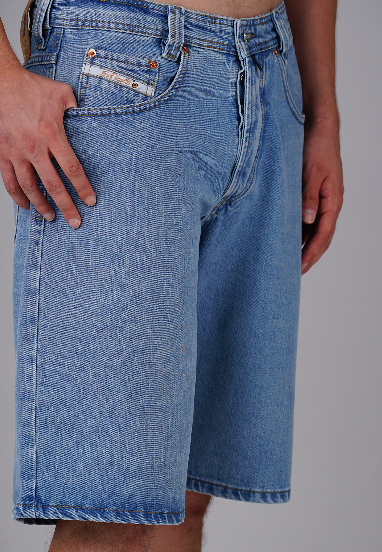 Picaldi Zicco 471 Alonso Herren Jeansshorts - Relaxed Fit in Nordic Blue