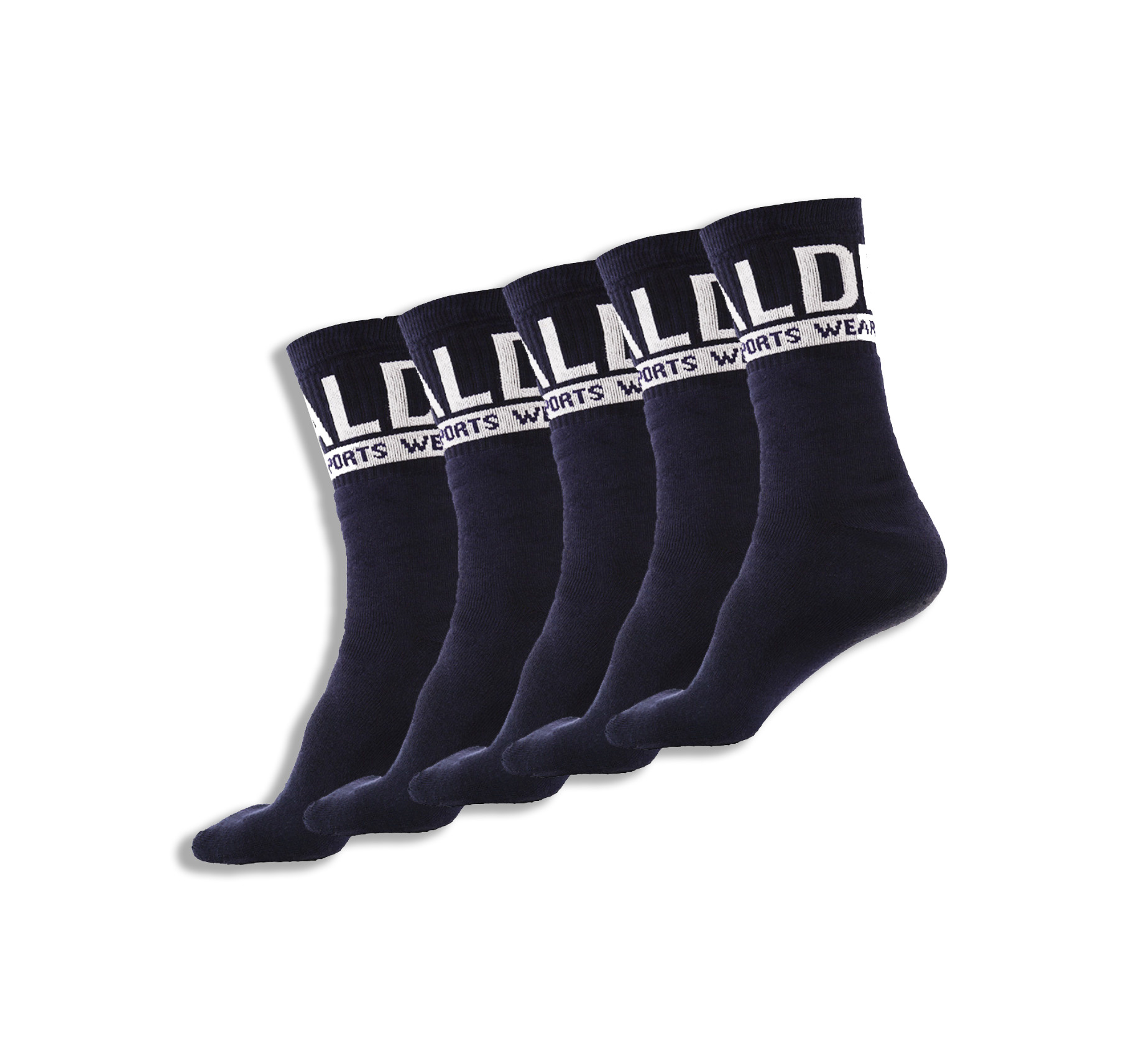 36-41 Picaldi Socken 6 Paar Sportswear Navy Blue 41-45
