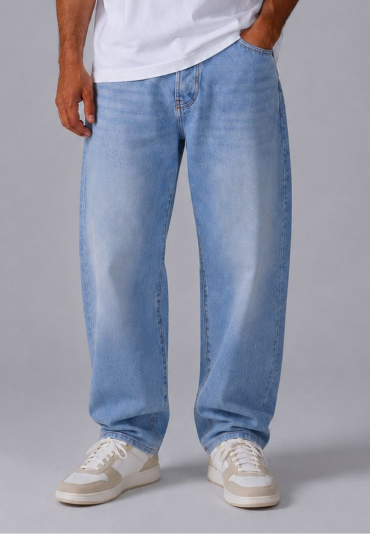 Picaldi Zicco 472 Zayn Herrenjeans -Stretch- Karottenschnitt in Glacier Blue