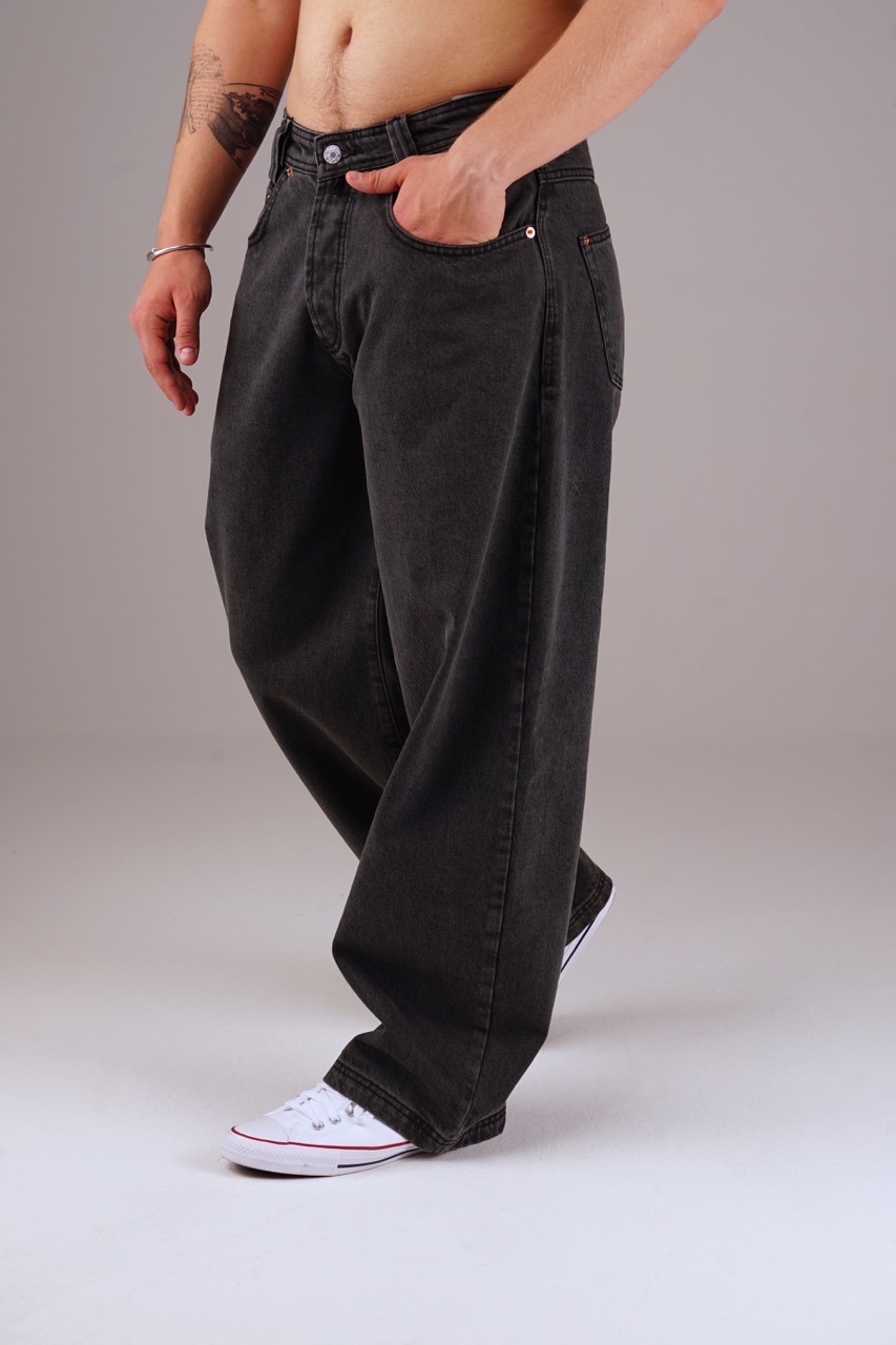 Picaldi Herren Jeans Baggy Zicco 475 Shadow wash anthracite W36-L32