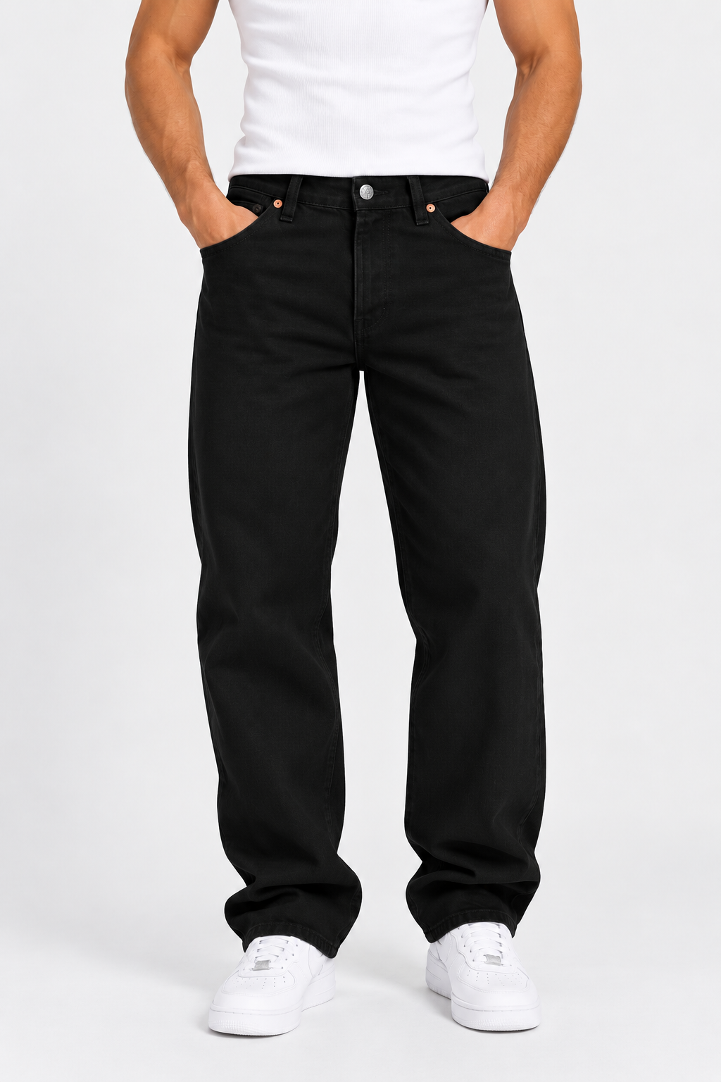 Picaldi Zicco 472 Gabardine Black - Relaxed Karottenschnitt in Night Black W44-L32