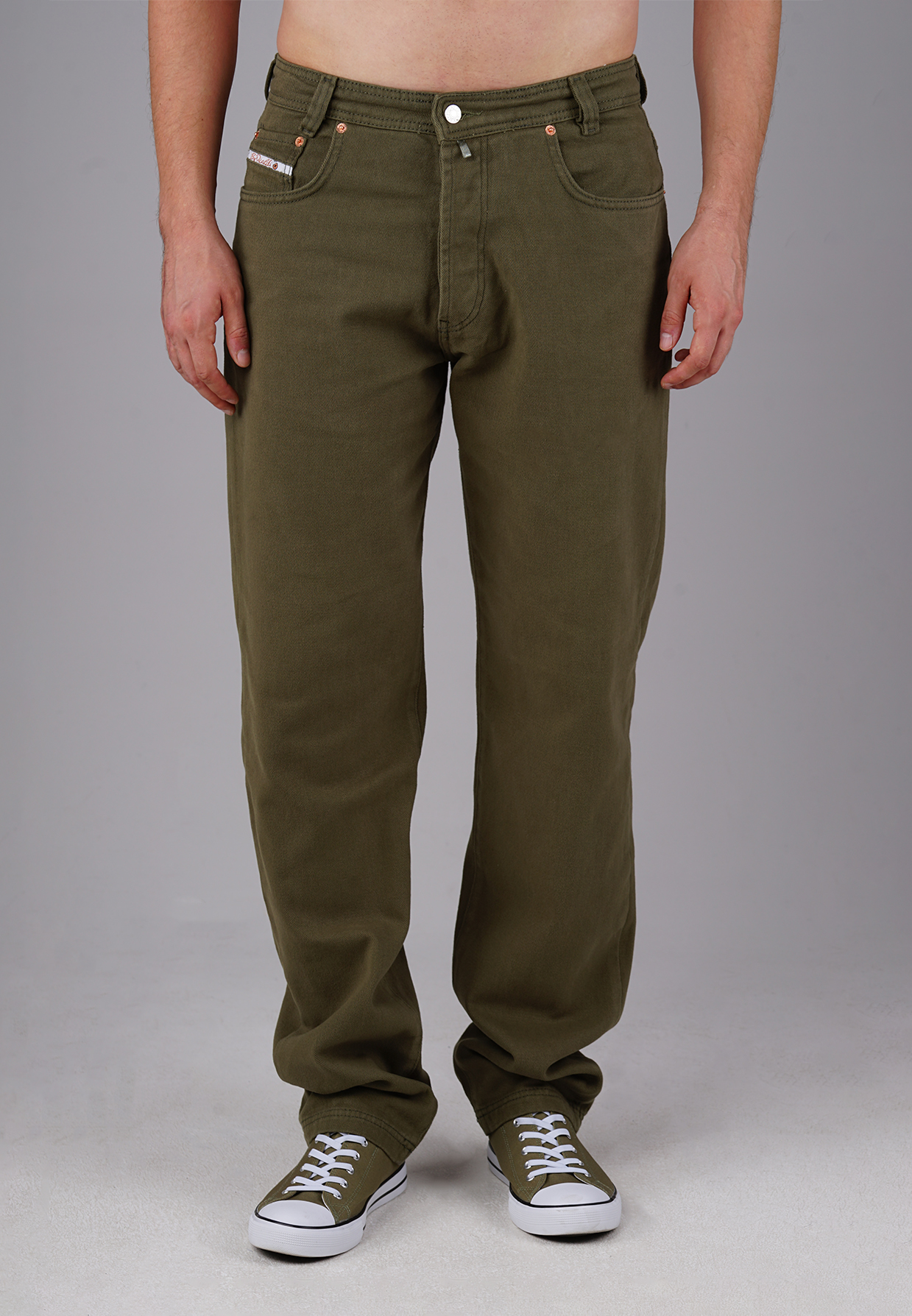 Picaldi Herren Jeans Zicco 472 Military Green dark khaki W28-L30