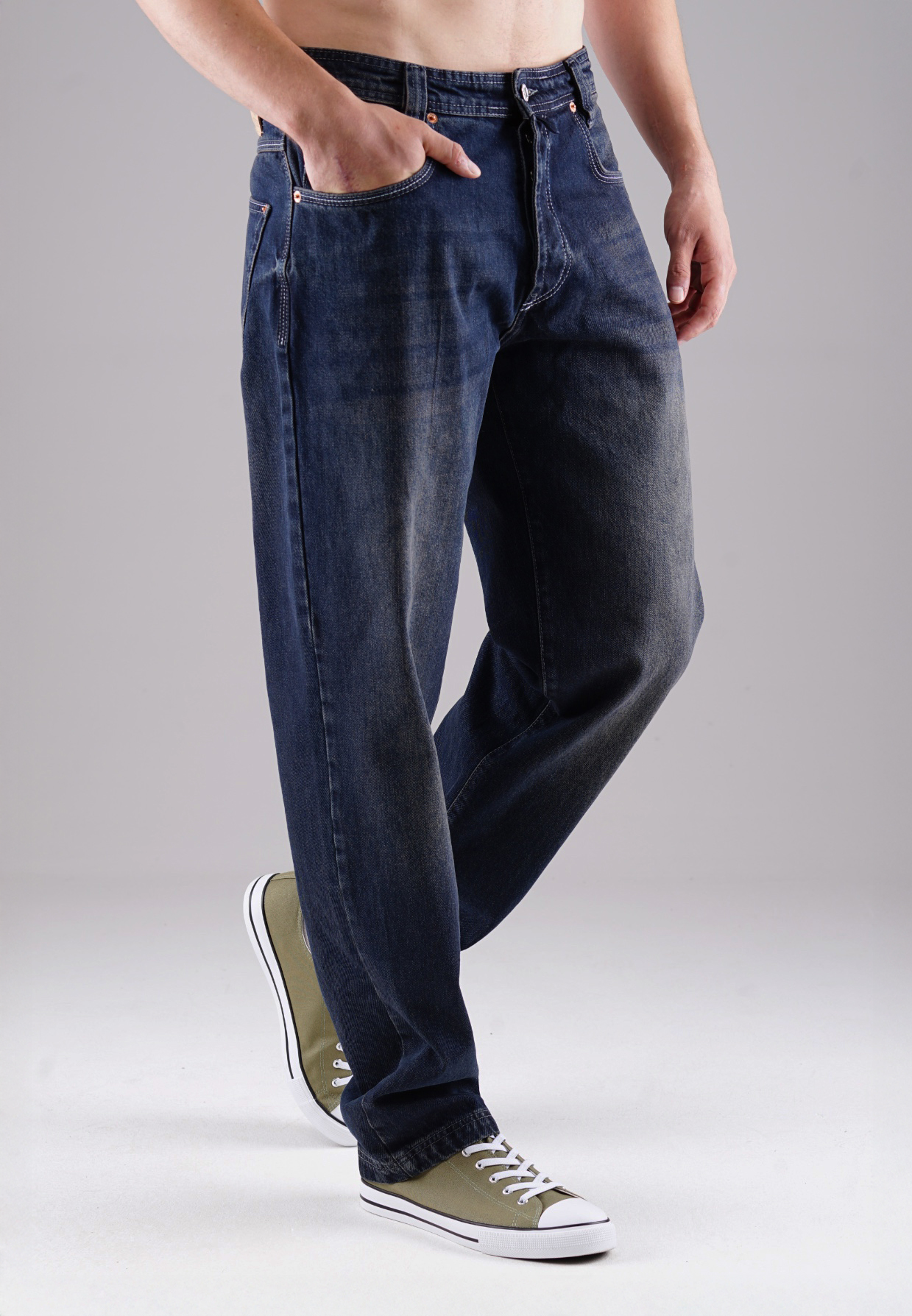 Picaldi Herren Jeans Zicco 472 Indiana washed dark blue W42-L32