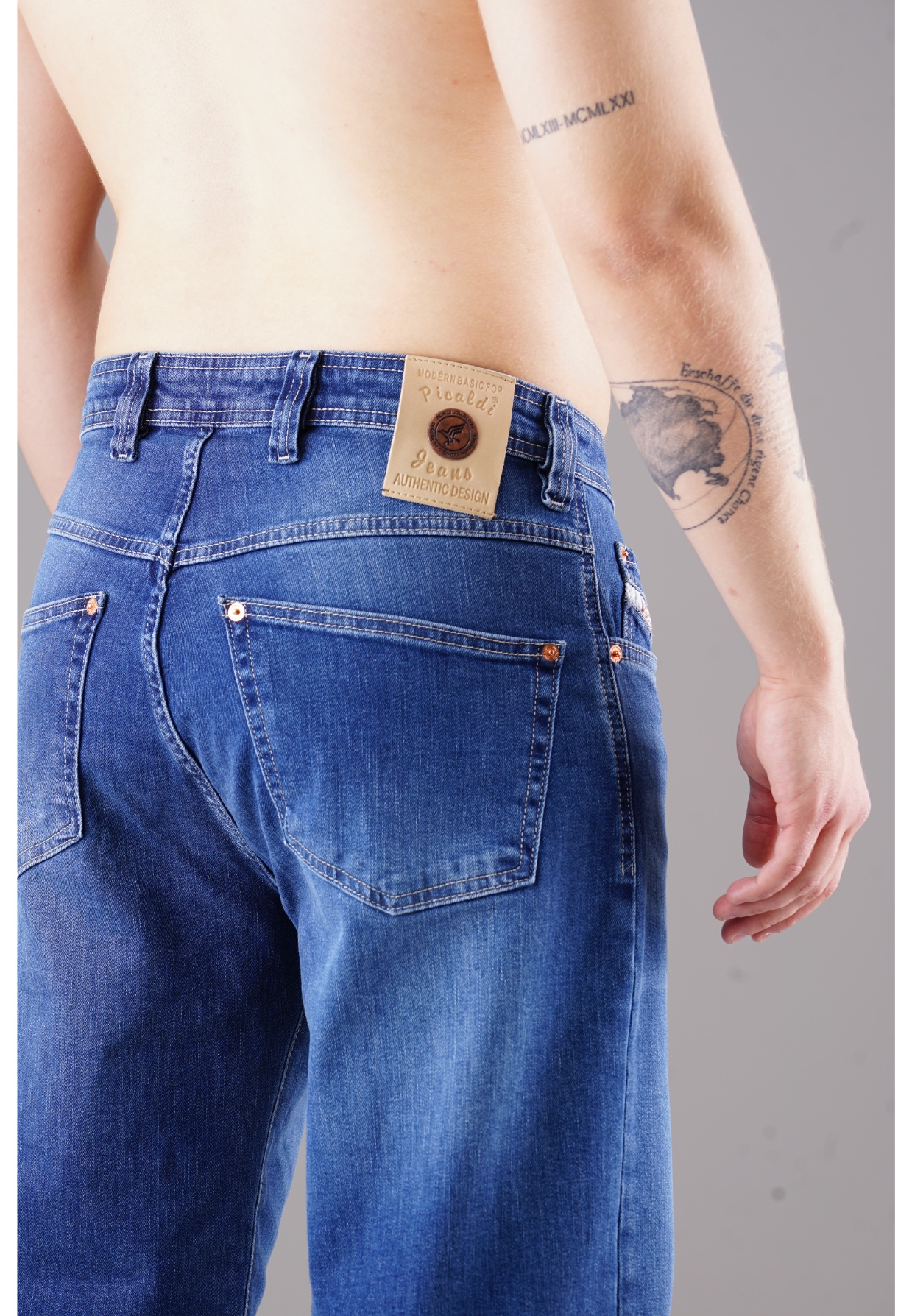 Picaldi Herren Jeans Zicco 471 Lozano washed indigo blue W42-L32