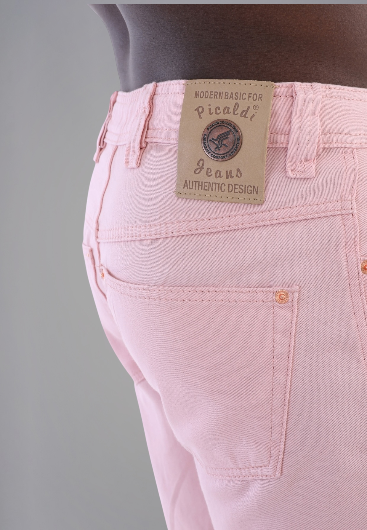 Picaldi Herren Shorts Zicco 472 Gabardine pink W40