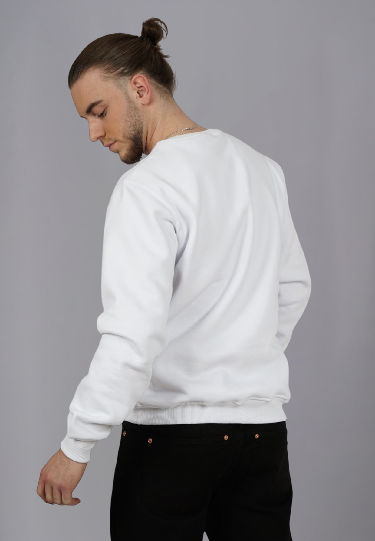 Picaldi Herren Sweatshirt Charlie White