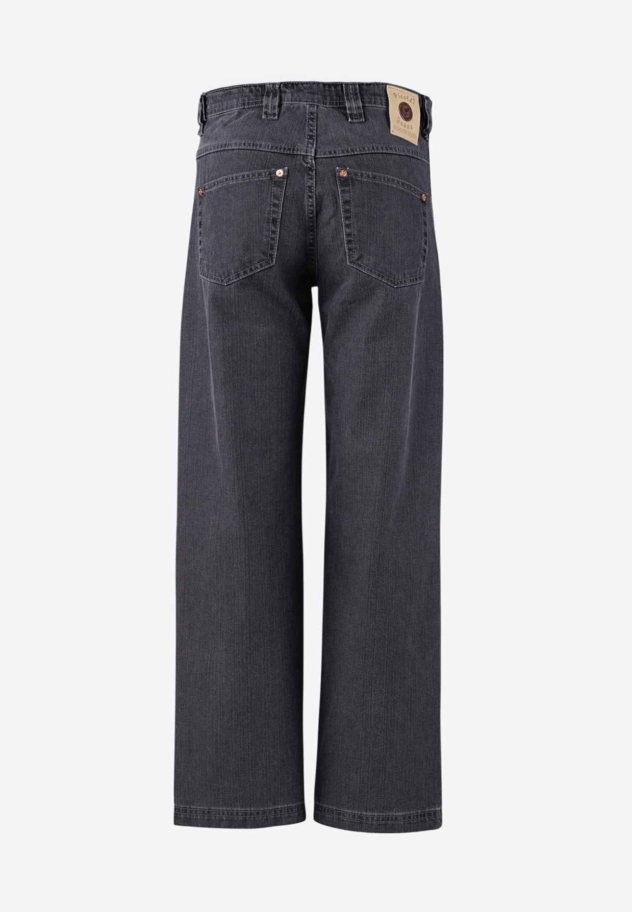 Picaldi Zicco 474 Graphit - Baggy Fit mit Straight Leg in Washed Anthracite W40-L32