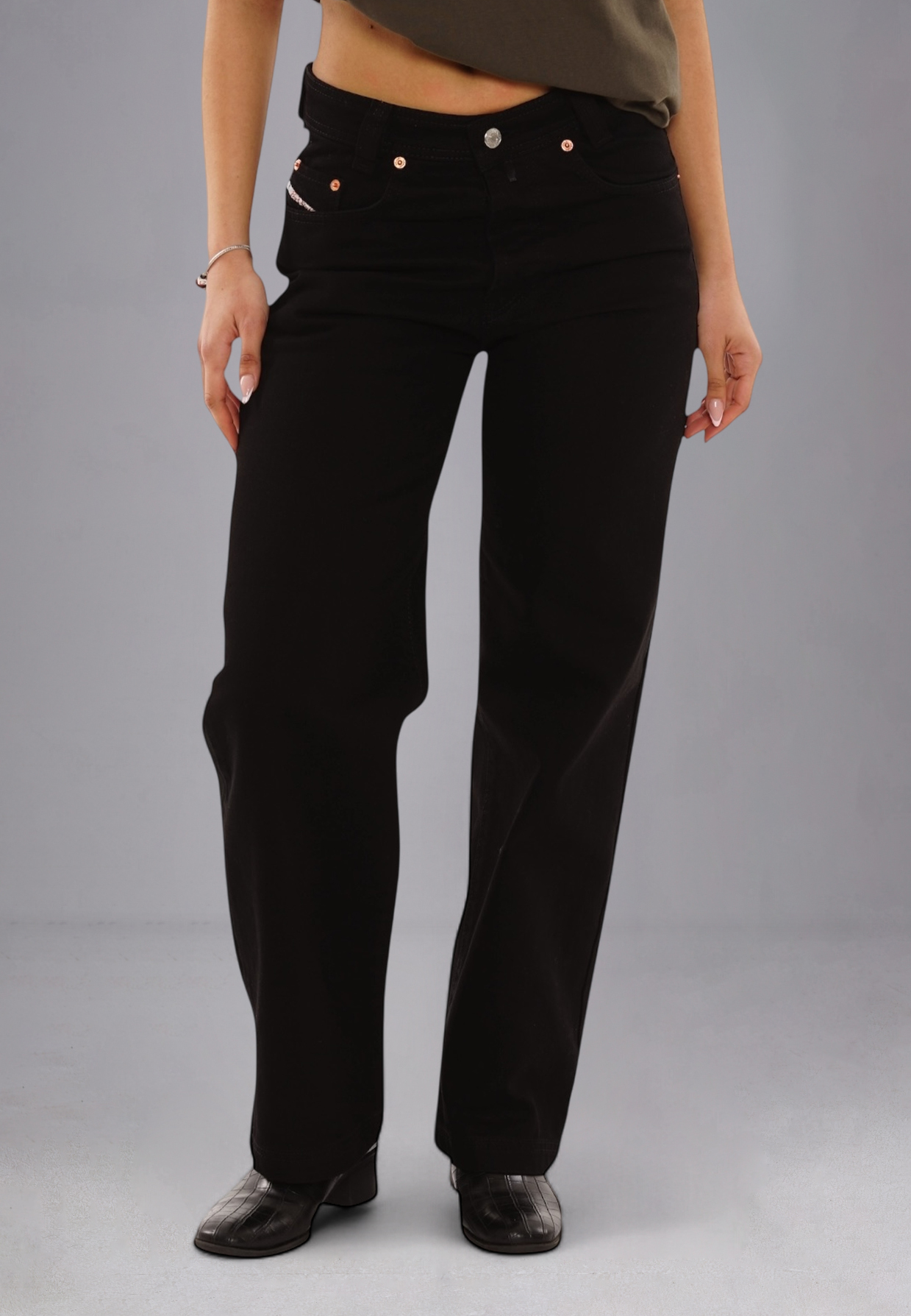 Picaldi Damen Jeans Baggy Zicco 474 Black black W40-L34