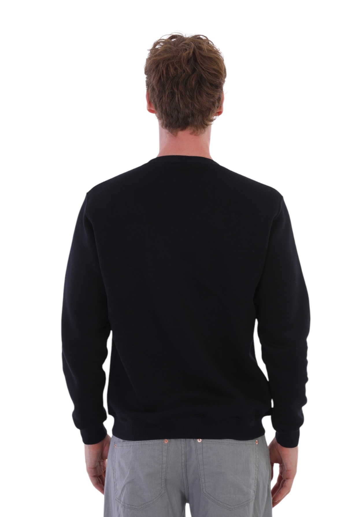 Picaldi Herren Sweatshirt Charlie Black XXL