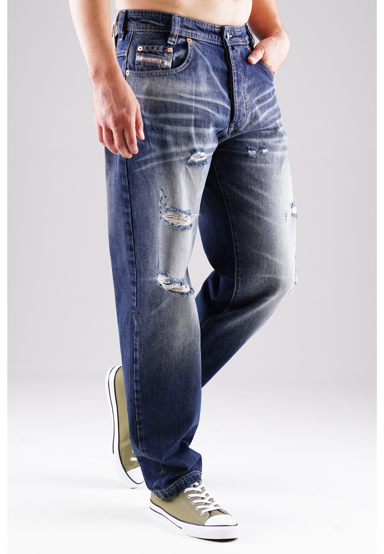Picaldi Herren Jeans Zicco 472 Passiac dark blue sand washed W40-L34