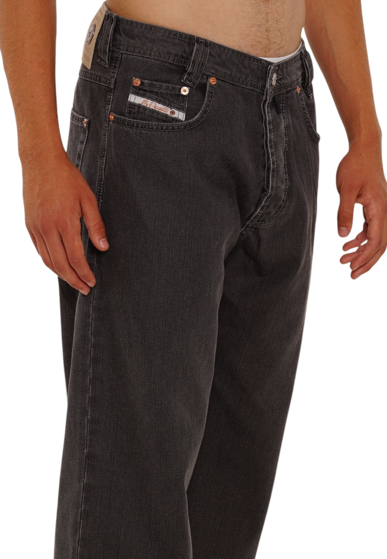 Picaldi Herren Jeans Baggy Zicco 474 Graphit W40-L32