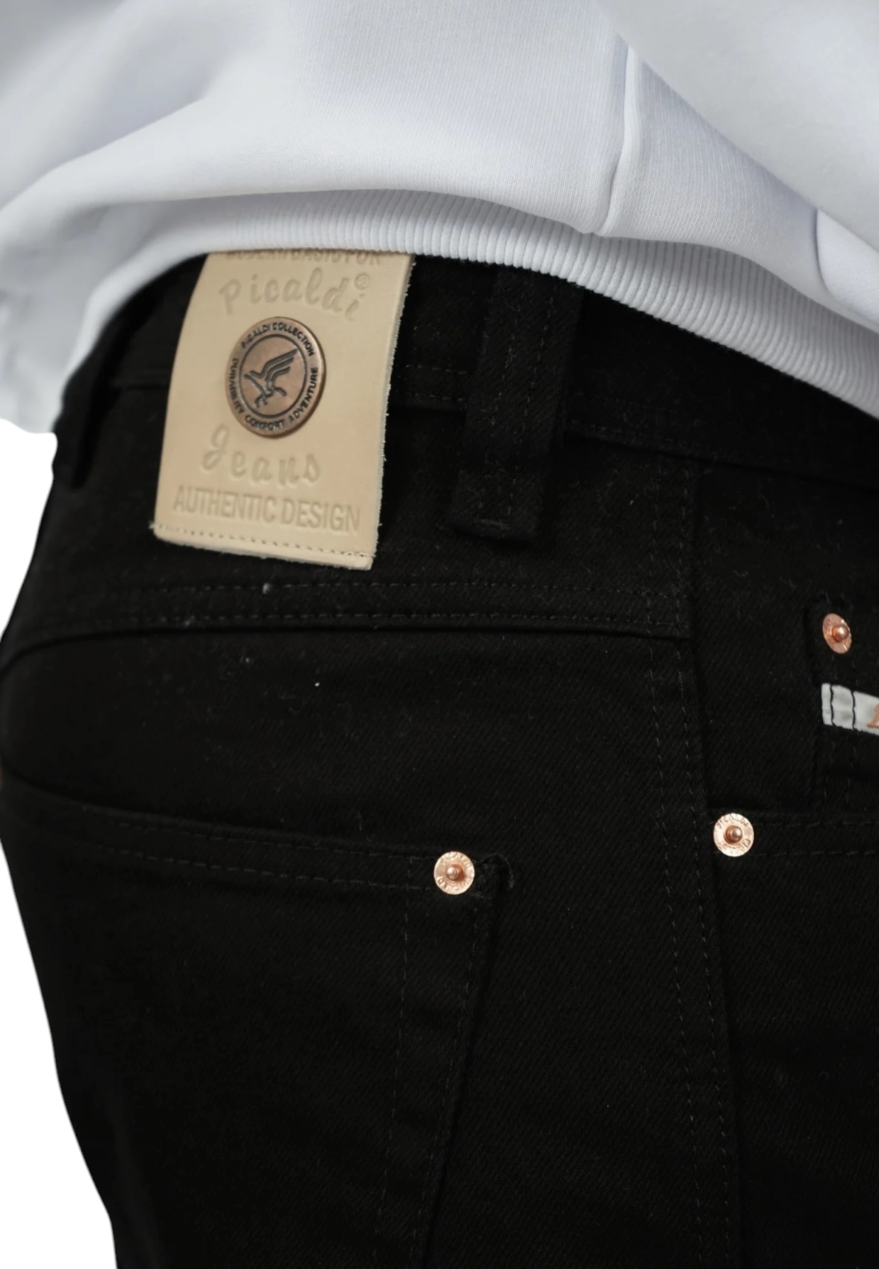 Picaldi Herren Jeans Baggy Zicco 474 Black W40-L34