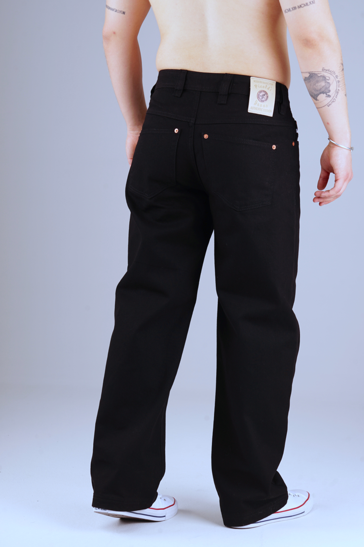Picaldi Herren Jeans Baggy Zicco 474 Black W40-L34