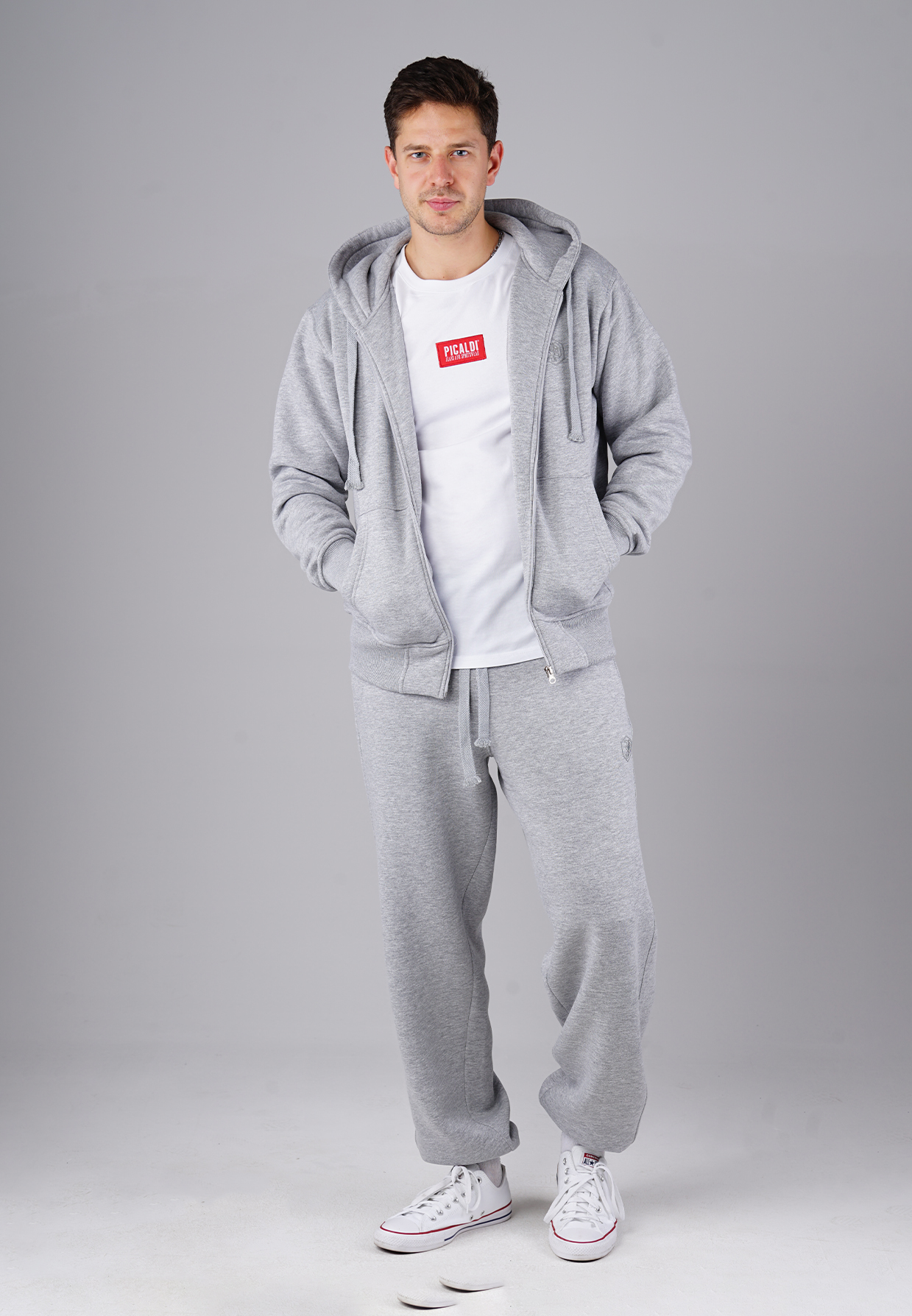 Picaldi Herren Sweatpants Hustle grey XXL