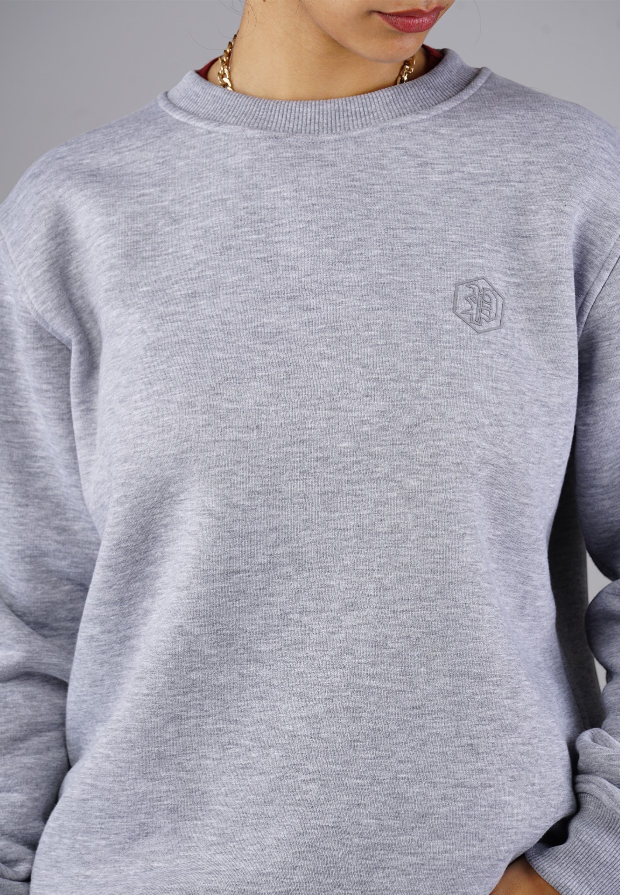 Picaldi Damen Sweatshirt Hustle Grey XXL