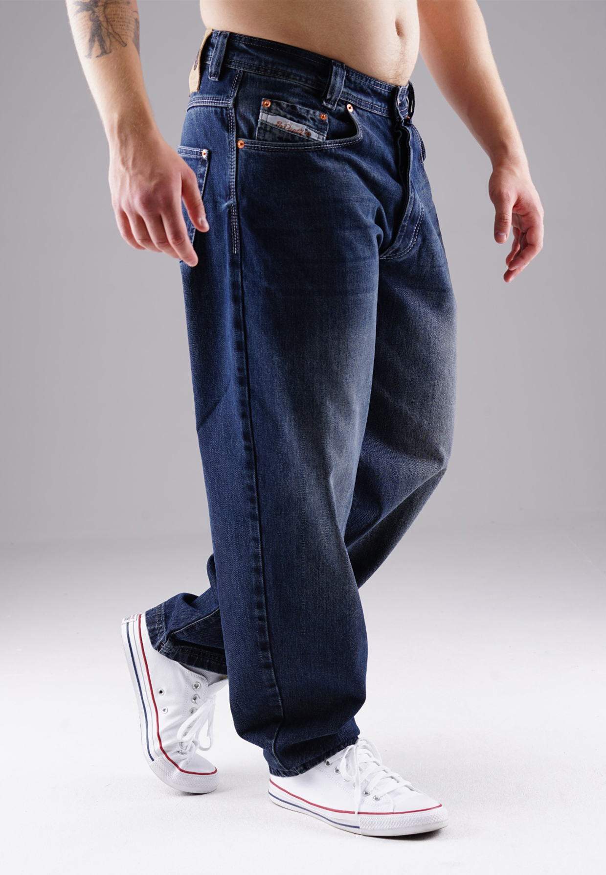 Picaldi Zicco 471 Miracle Herren Jeans – Loose Tapered Fit Midnight Indigo W42-L32
