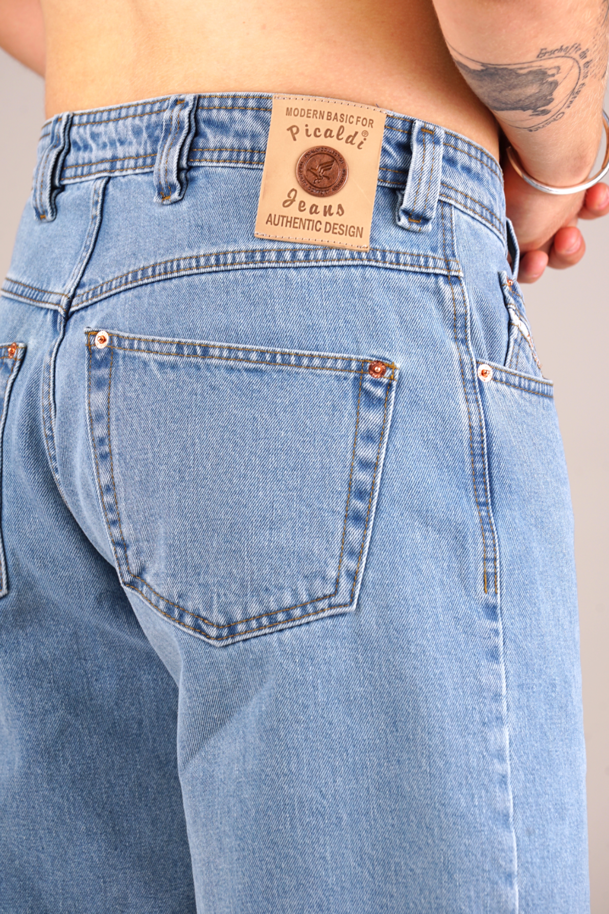 Picaldi Herren Jeansshorts Zicco 471 Heat indigo denim blue Picaldi Zicco 471 Heat Herren Jeansshorts – Relaxed Fit Indigo Denim W40