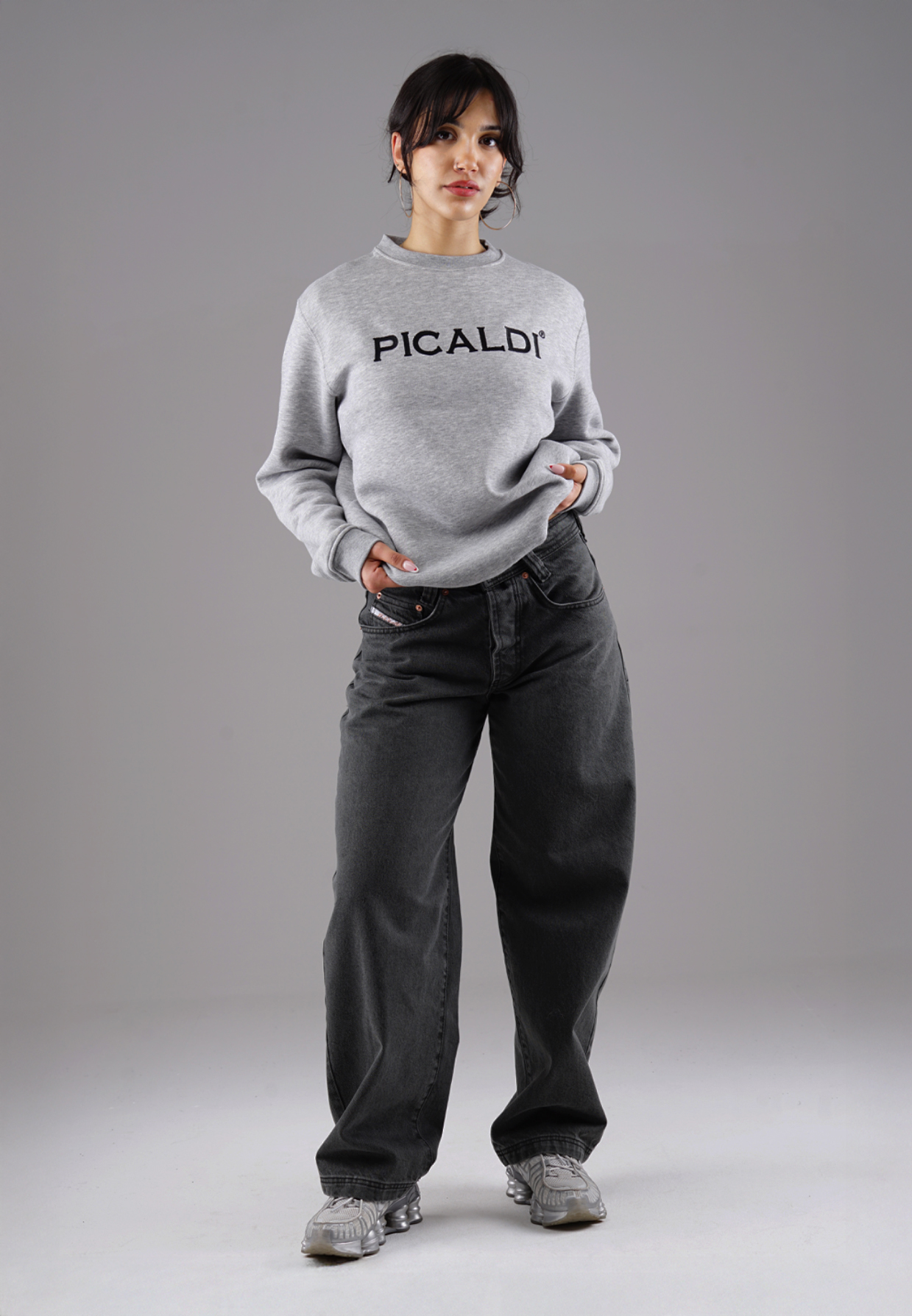 Picaldi Damen Sweatshirt Charlie Grey Picaldi Damen Sweatshirt Charlie Grey XXL