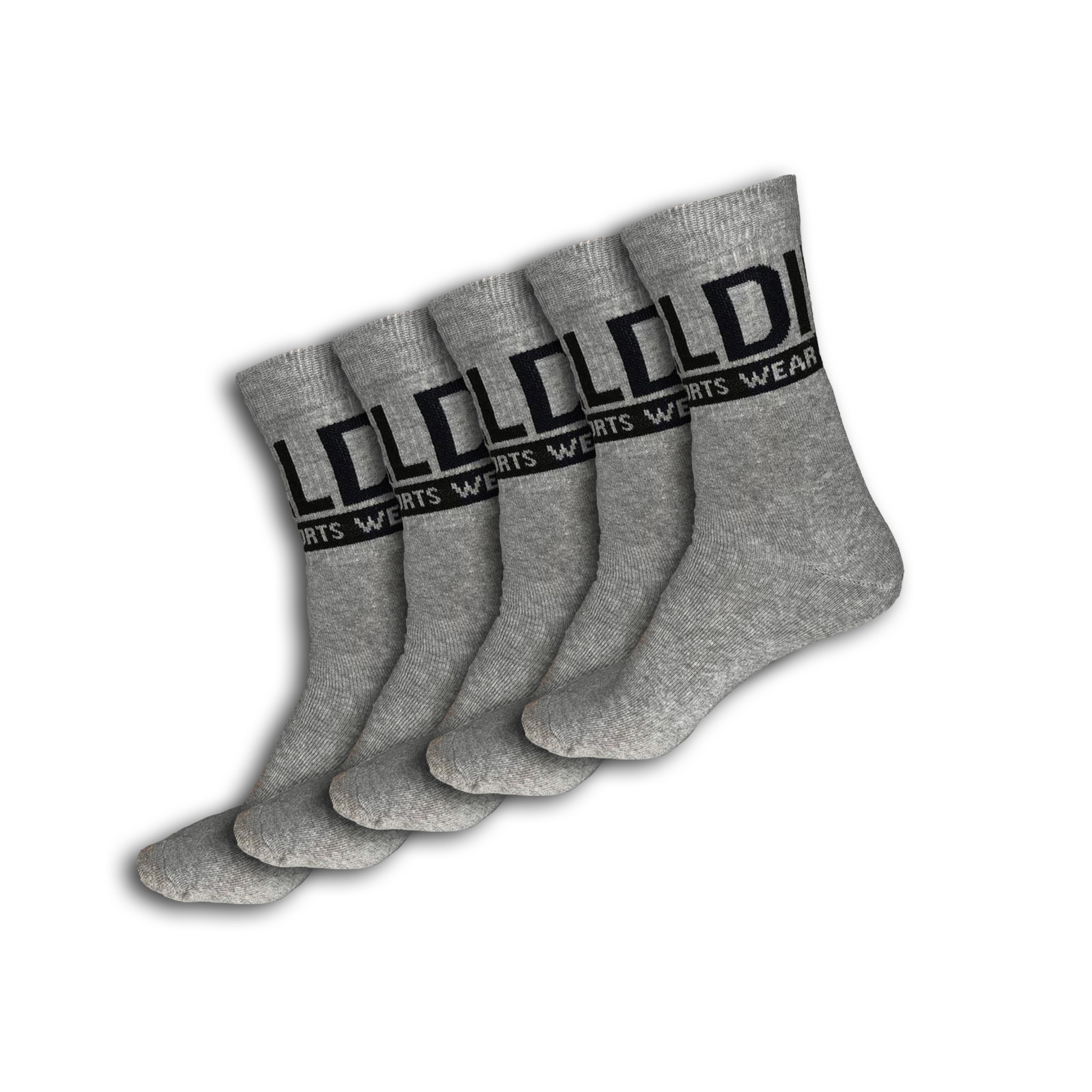 Picaldi Herren Socken 6 Paar Sportswear Grey