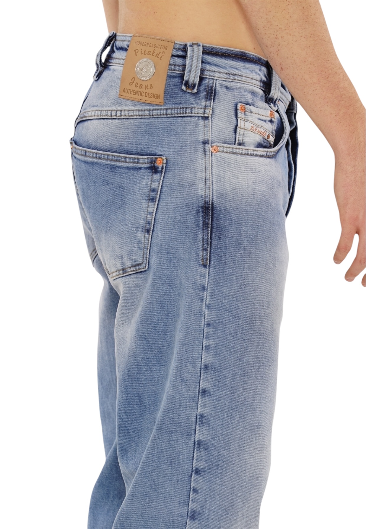Picaldi Herren Jeans Zicco 472 Del Rio washed greyblue W42-L32