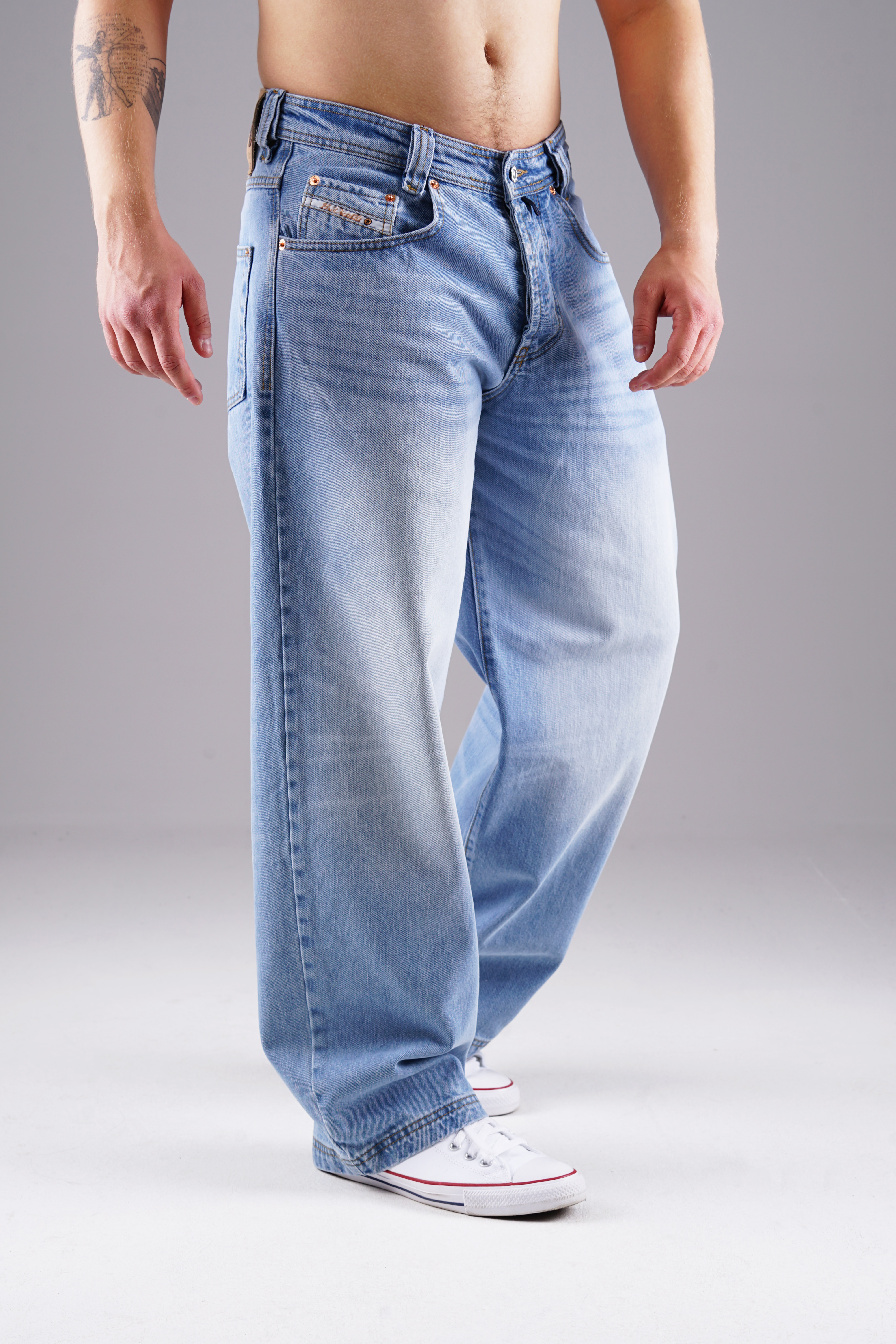 Picaldi Herren Jeans Baggy Zicco 475 Wave W38-L34