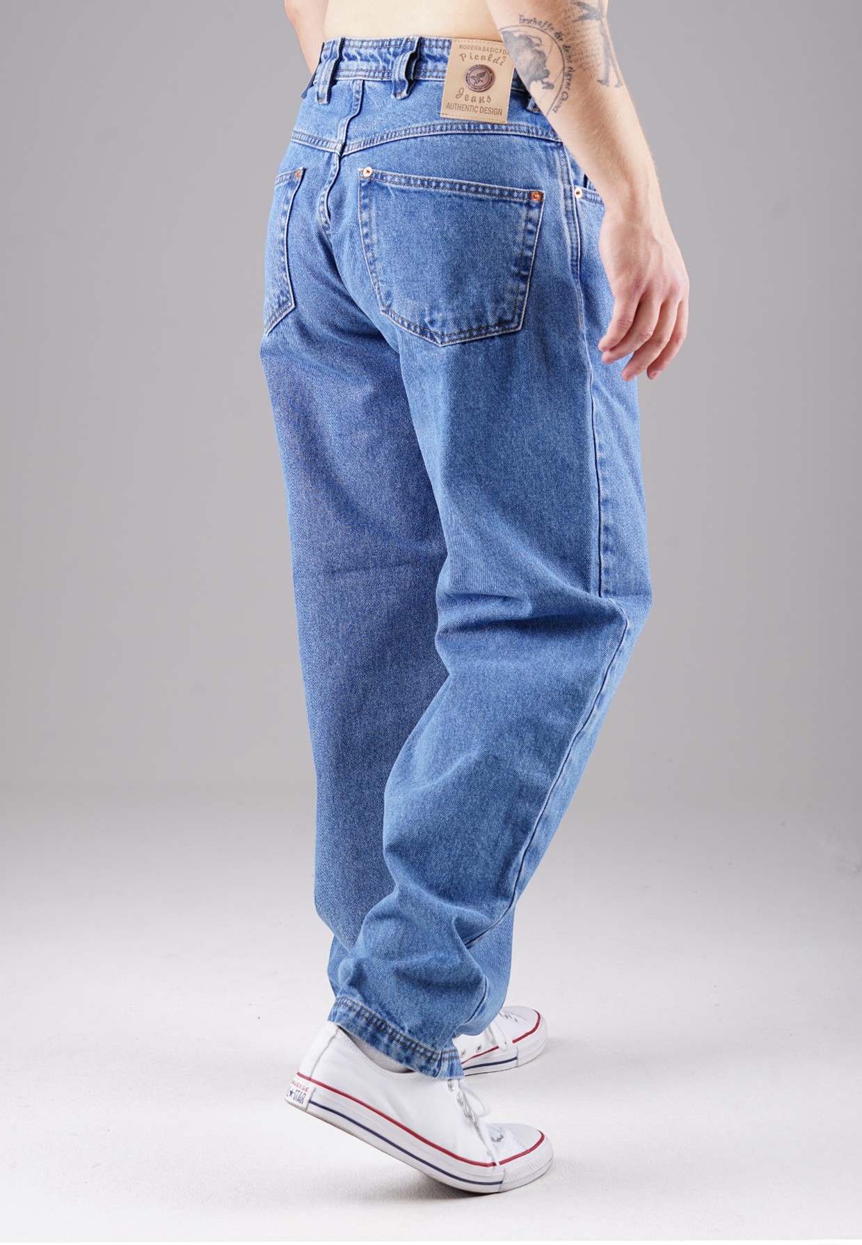 Picaldi Zicco 471 Detroit Herren Jeans – Loose Tapered Fit Dark Blue W42-L32