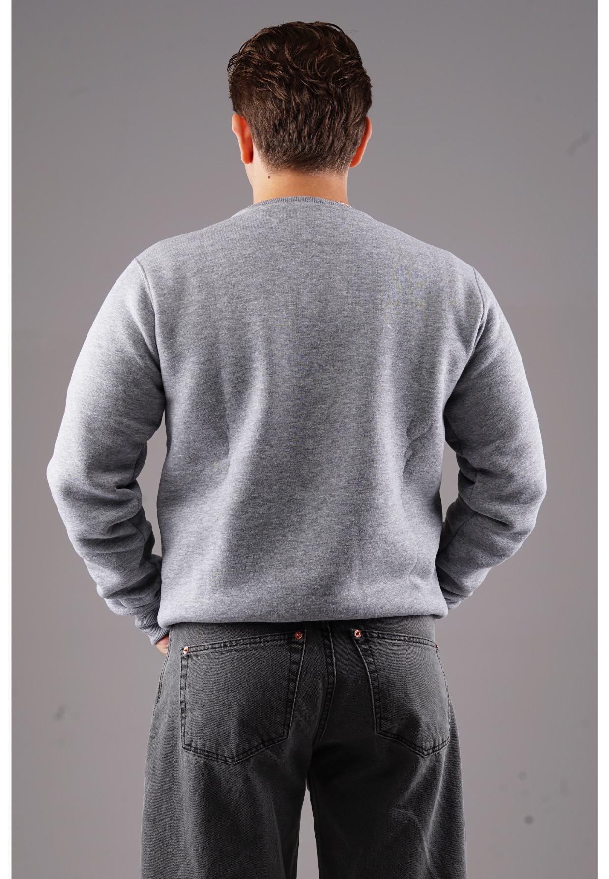 Picaldi Herren Sweatshirt Hustle Grau XXL
