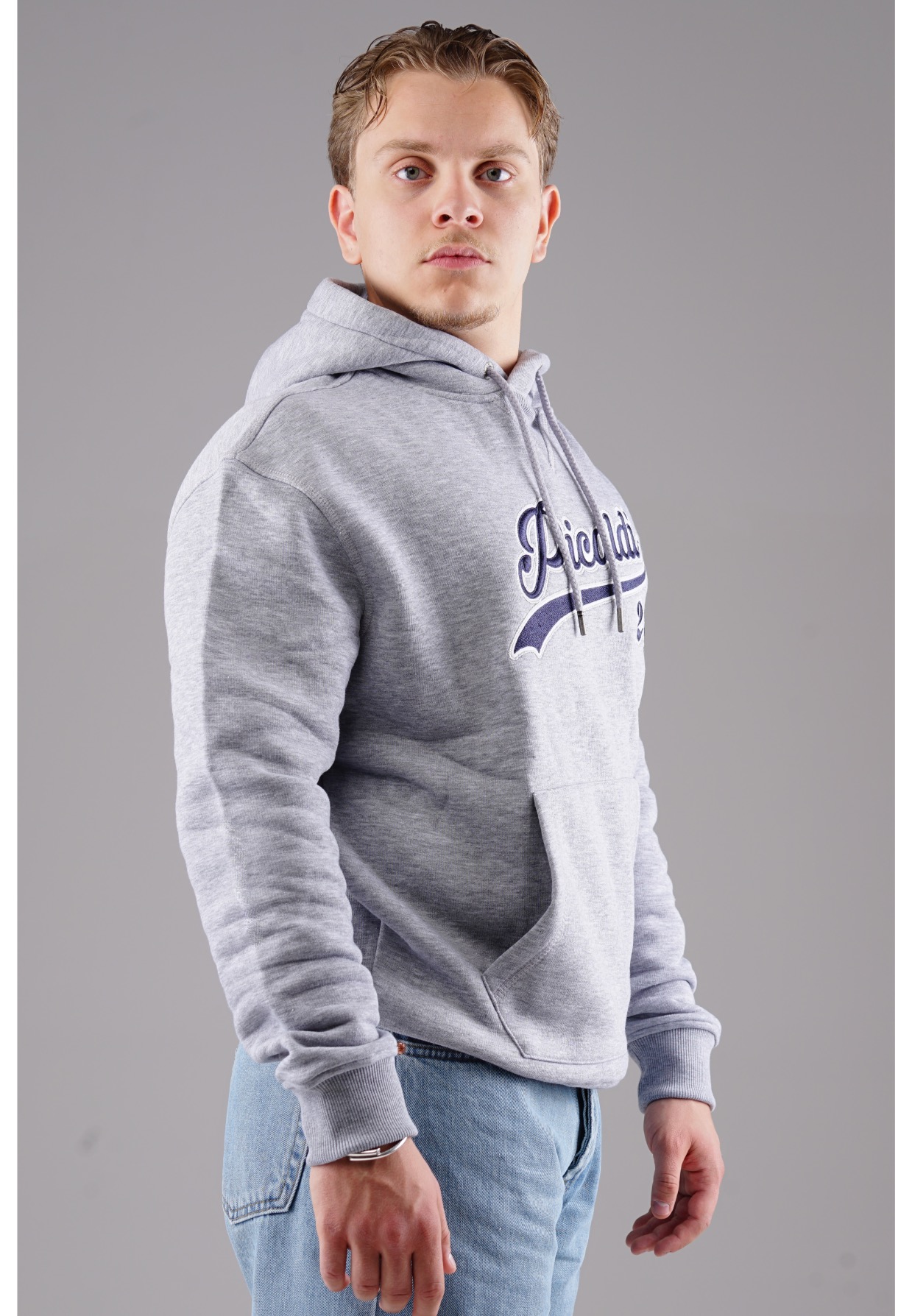 Picaldi Herren Kapuzenpullover Classical grey XXL