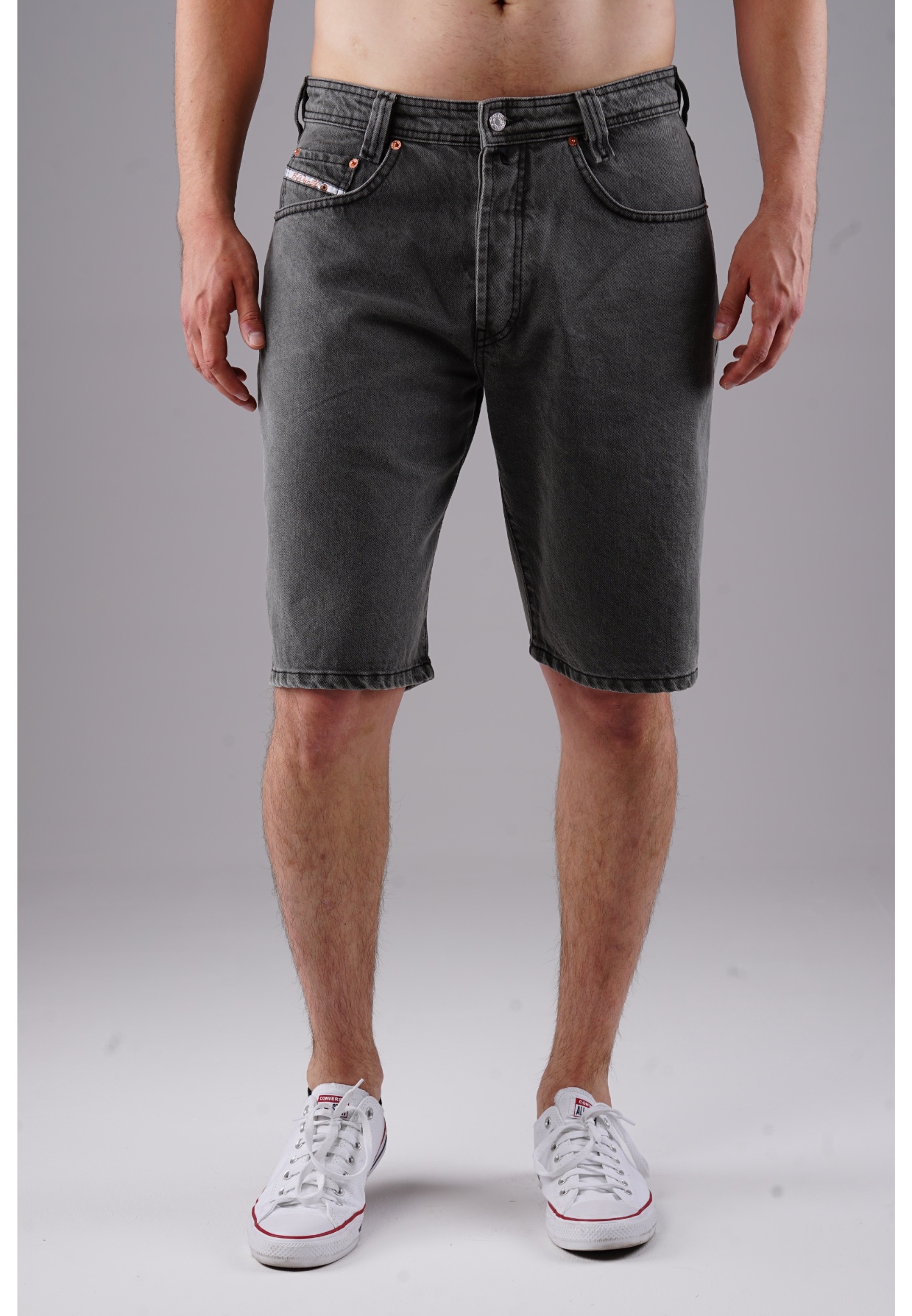 Picaldi Zicco 471 TNT Herren Jeansshorts - Relaxed Fit in Charcoal Greywashed Picaldi Zicco 471 TNT Herren Jeansshorts - Relaxed Fit in Charcoal Greywashed W40
