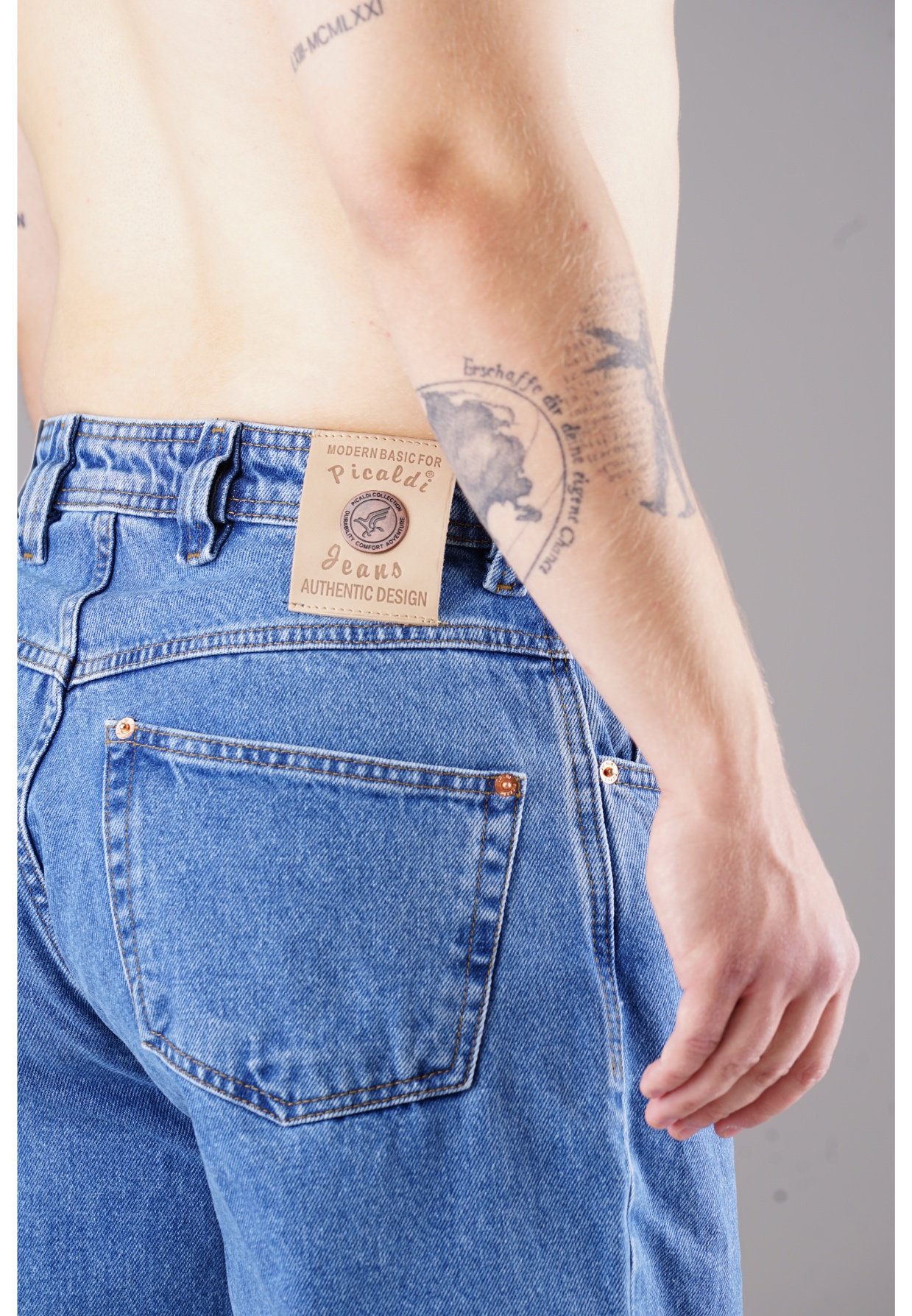 Picaldi Herren Jeans Zicco 471 Detroit dark blue W42-L32