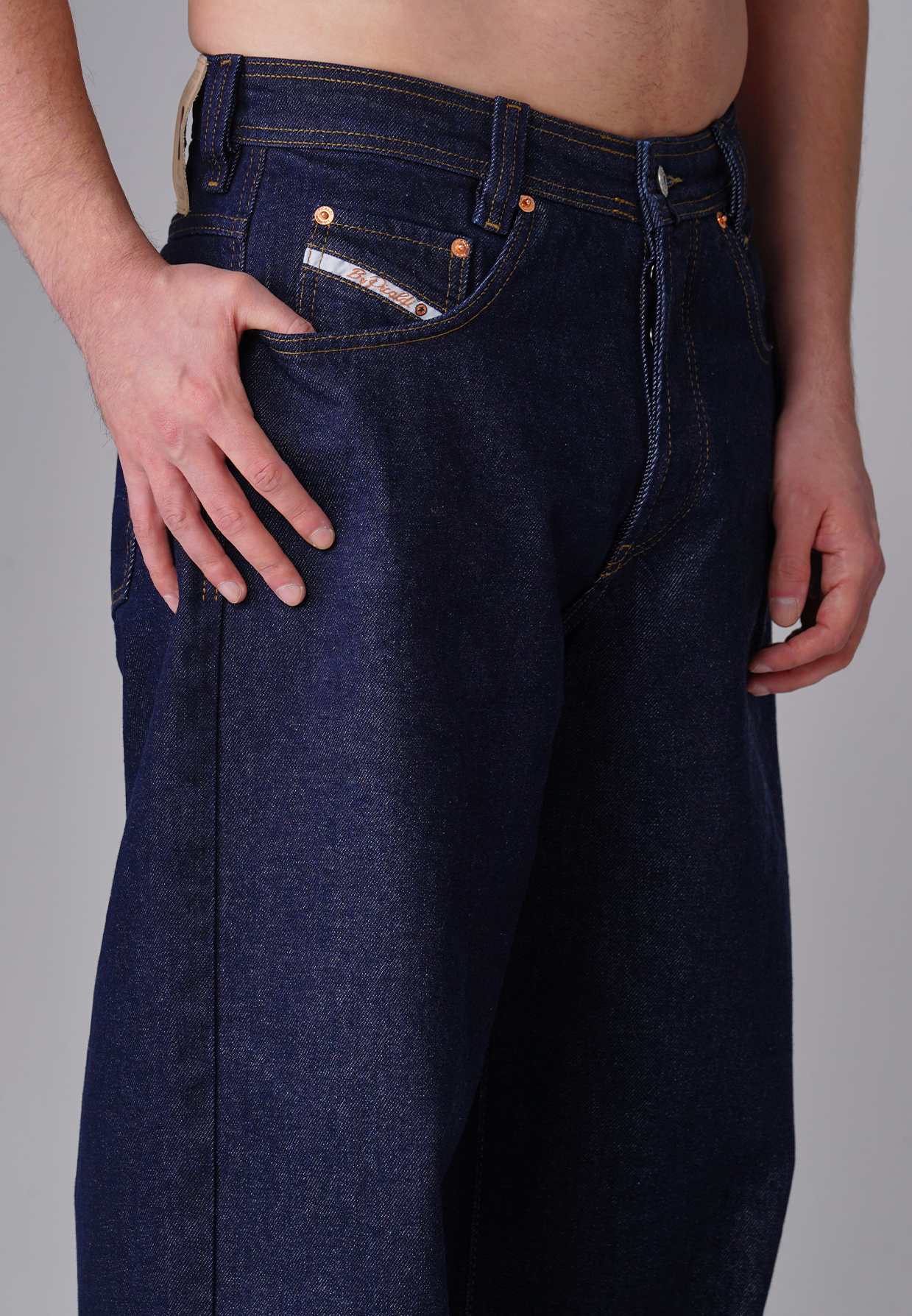 Picaldi Zicco 475 Dark Blue Herren Jeans – Baggyschnitt in Midnight Blue
