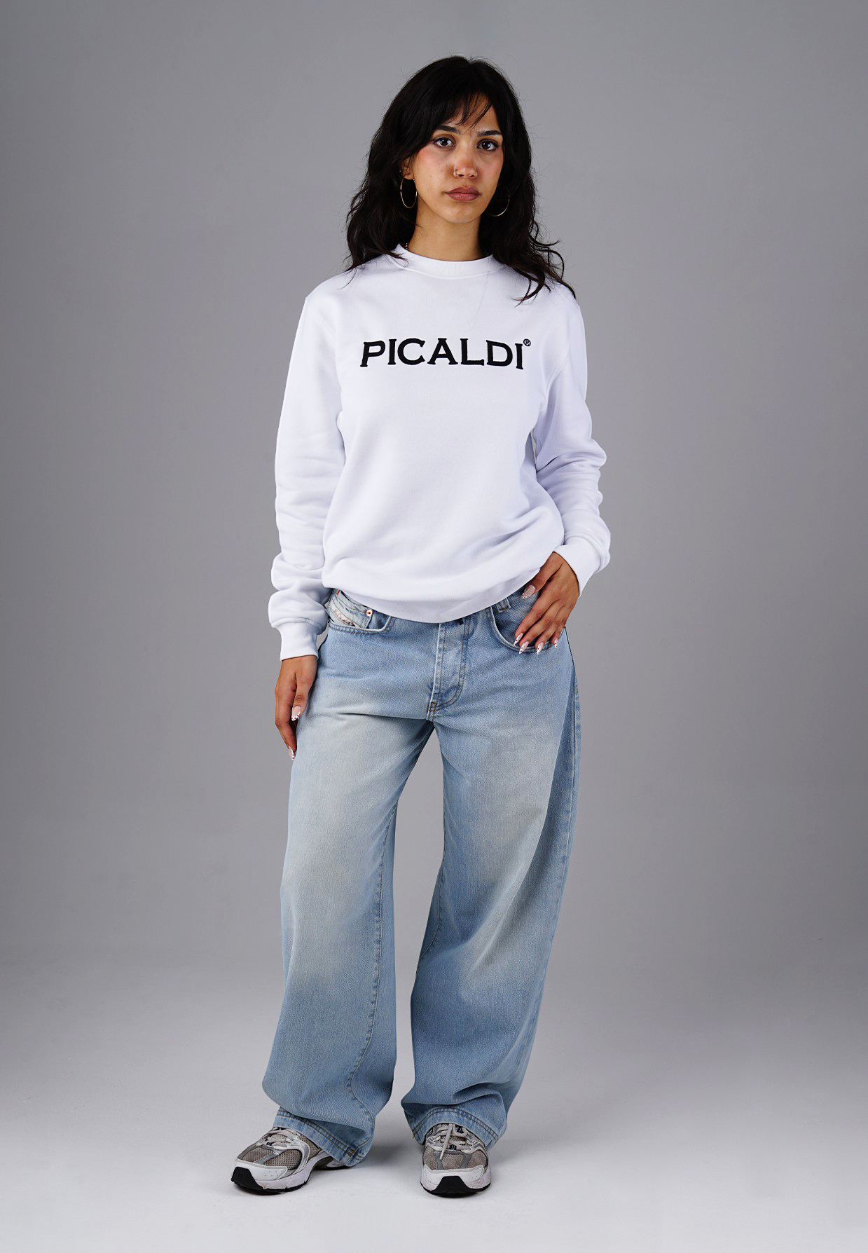 Picaldi Damen Sweatshirt Charlie White Picaldi Damen Sweatshirt Charlie White XXL
