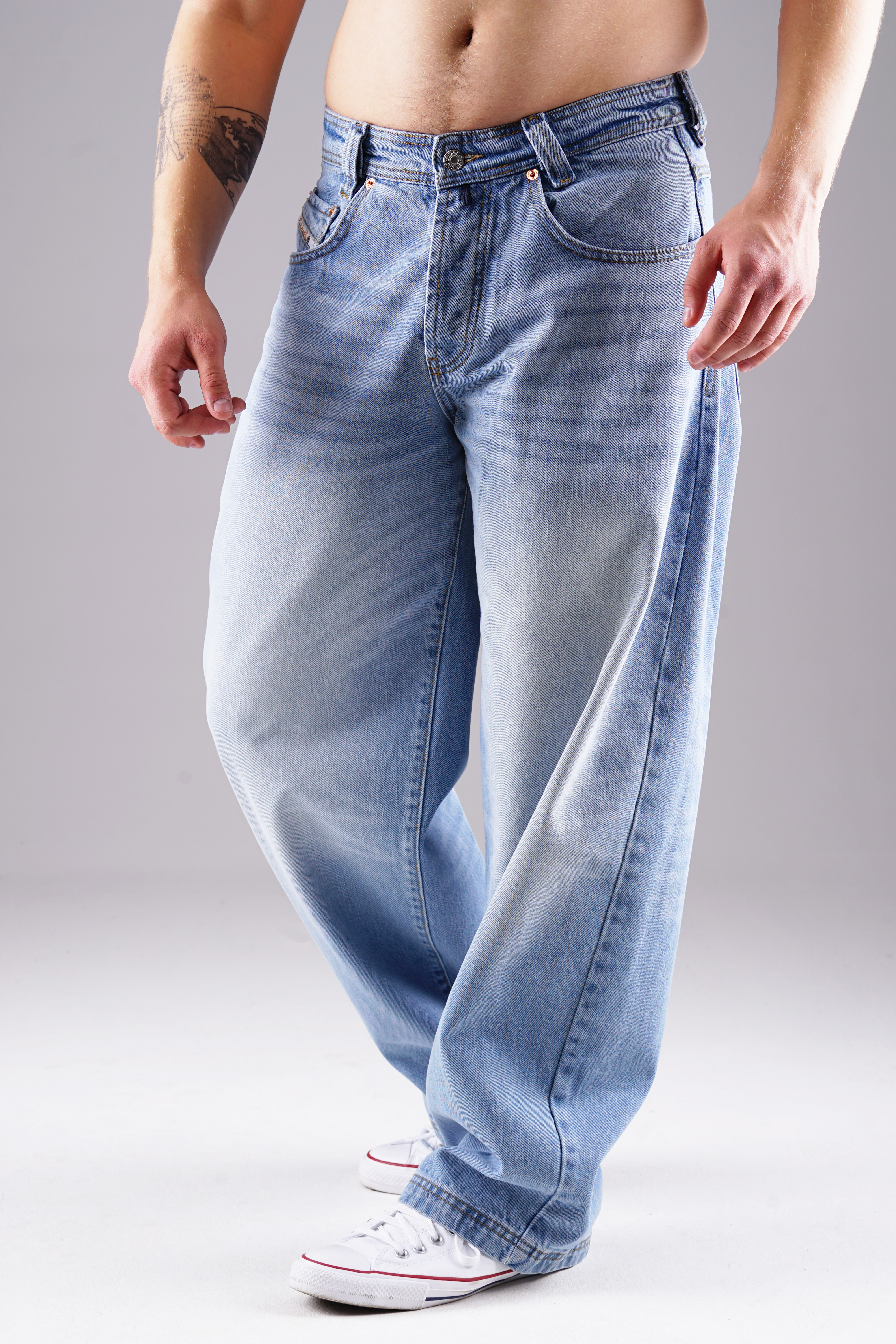 Picaldi Herren Jeans Baggy Zicco 475 Wave W38-L34