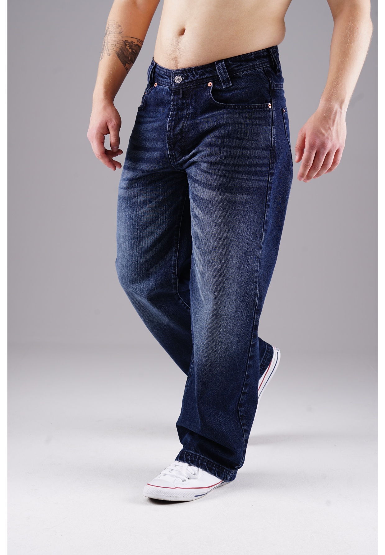 Picaldi Herren Jeans Baggy Zicco 474 Tansanit washed dark navy Picaldi Herren Jeans Baggy Zicco 474 Tansanit washed dark navy W40-L32