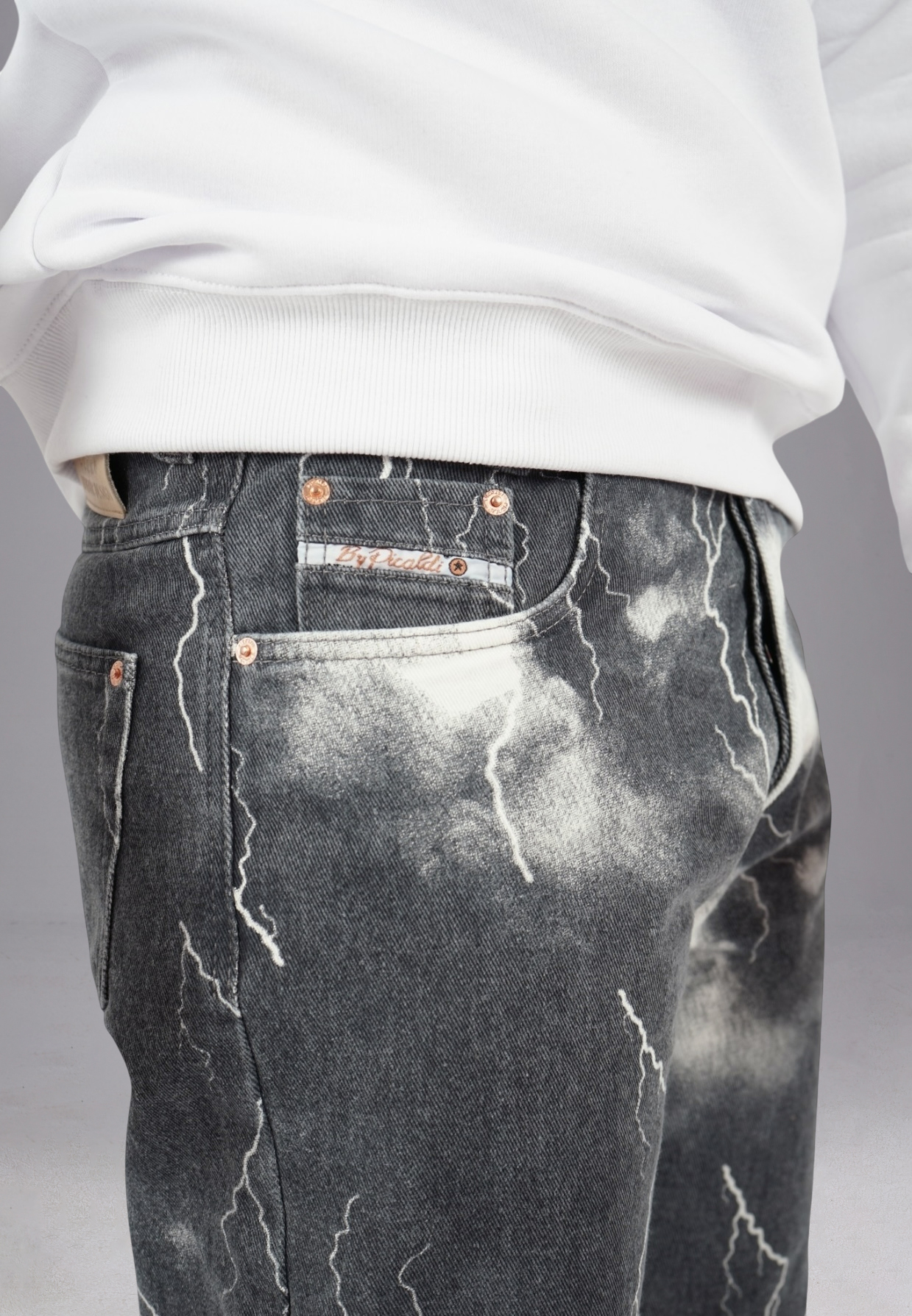 Picaldi Herren Jeans Zicco 472 Flash Black charcoal black thunder wash W44-L32