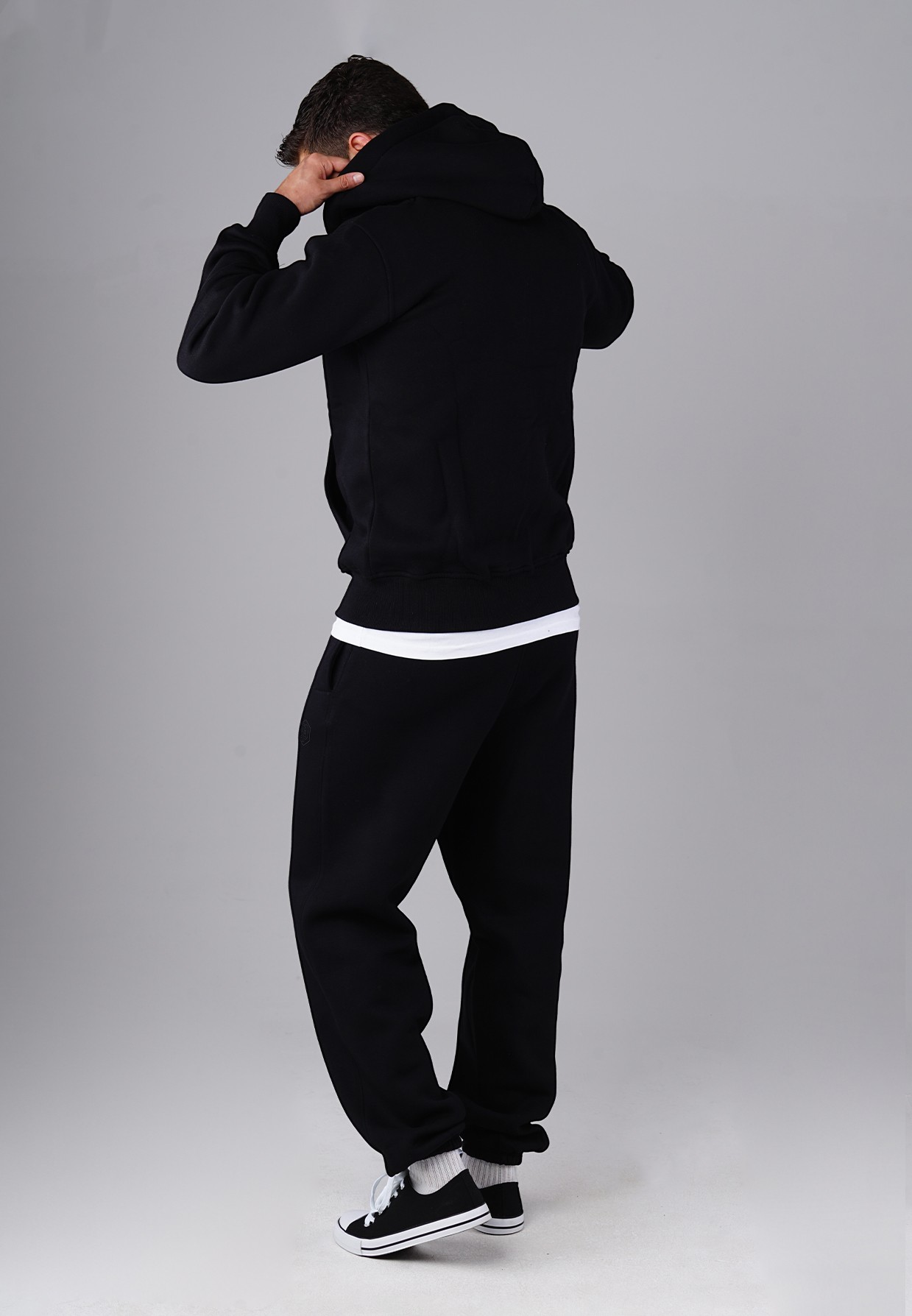 Picaldi Herren Zip Hoodie Hustle Black XXL