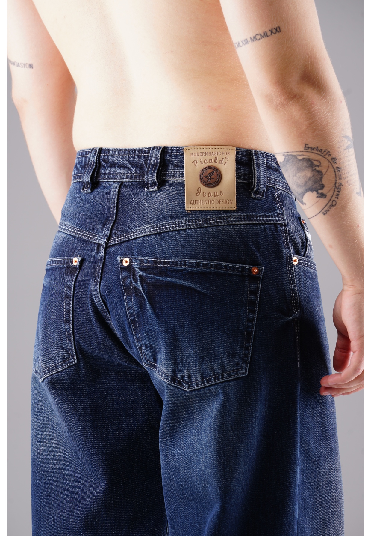 Picaldi Herren Jeans Zicco 471 Miracle washed dark navy W42-L32
