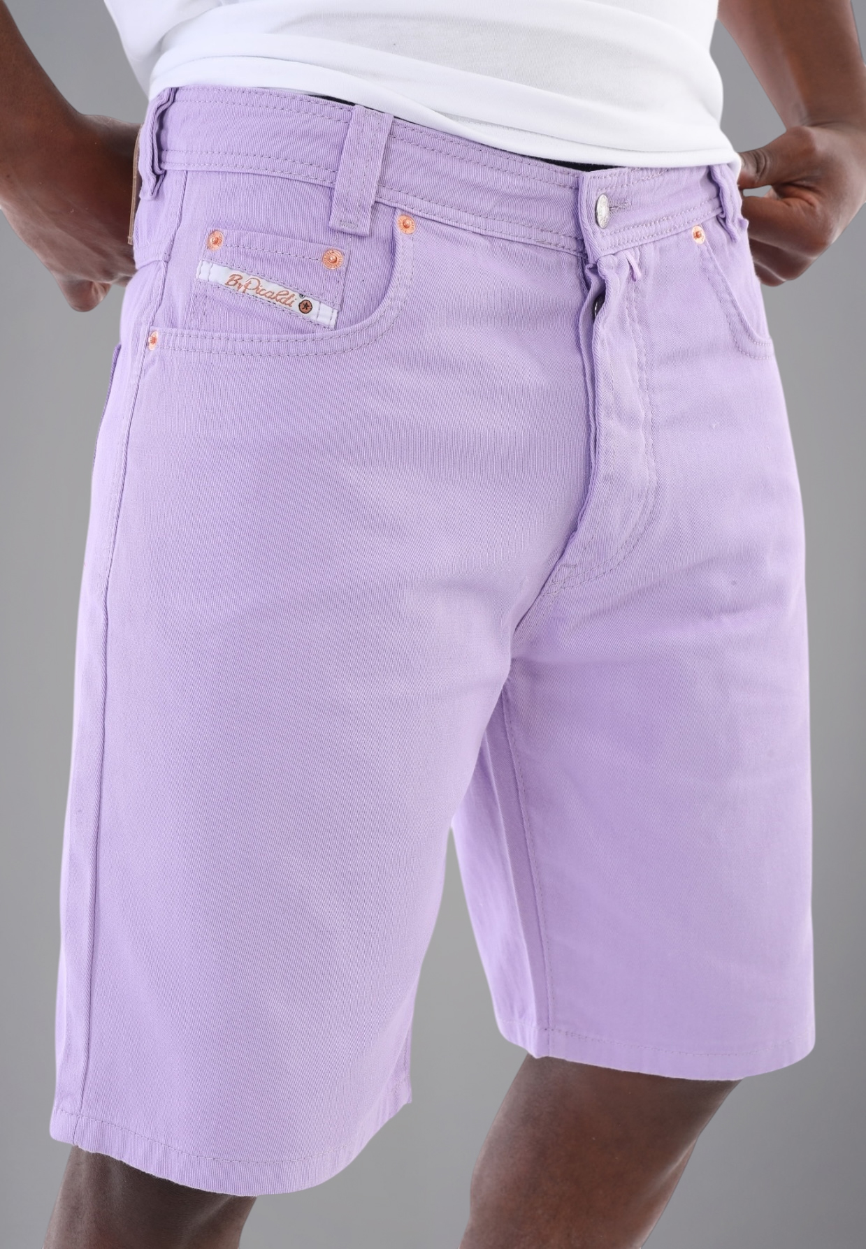 Picaldi Herren Shorts Zicco 472 Gabardine purple Picaldi Herren Shorts Zicco 472 Gabardine purple W40