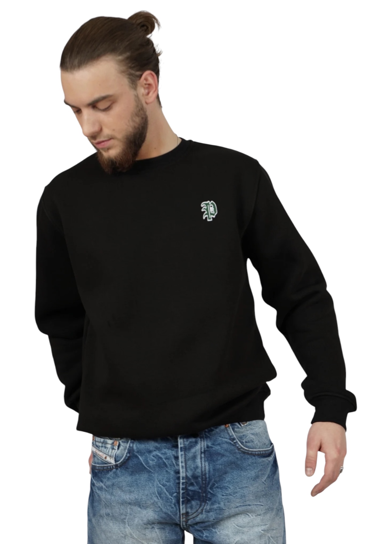 Picaldi Herren Sweatshirt P-Label Black