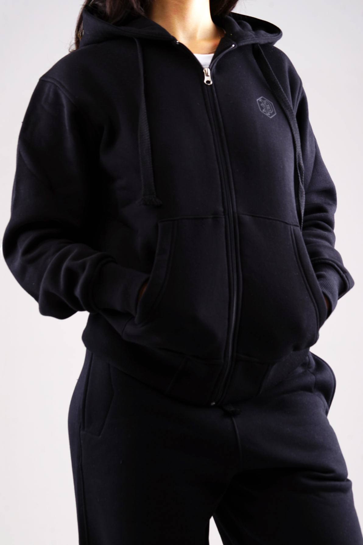 Picaldi Herren Zip Hoodie Hustle Black XXL