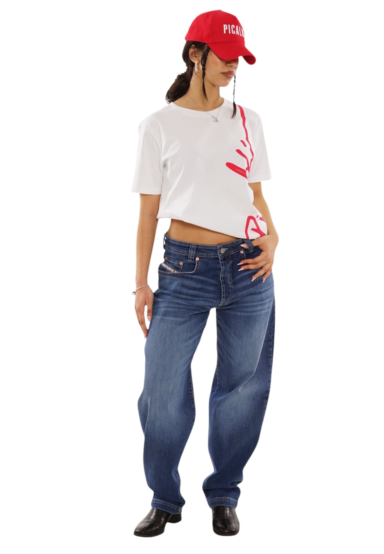 Picaldi Damen Jeans Zicco 471 Lozano washed indigo blue W42-L32