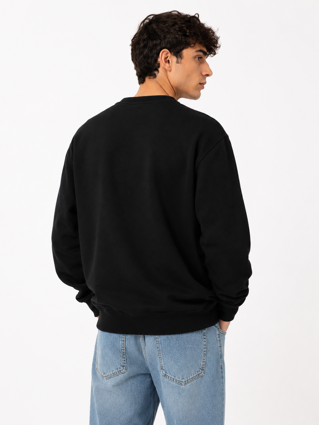 Picaldi Herren Sweatshirt P-Label Black