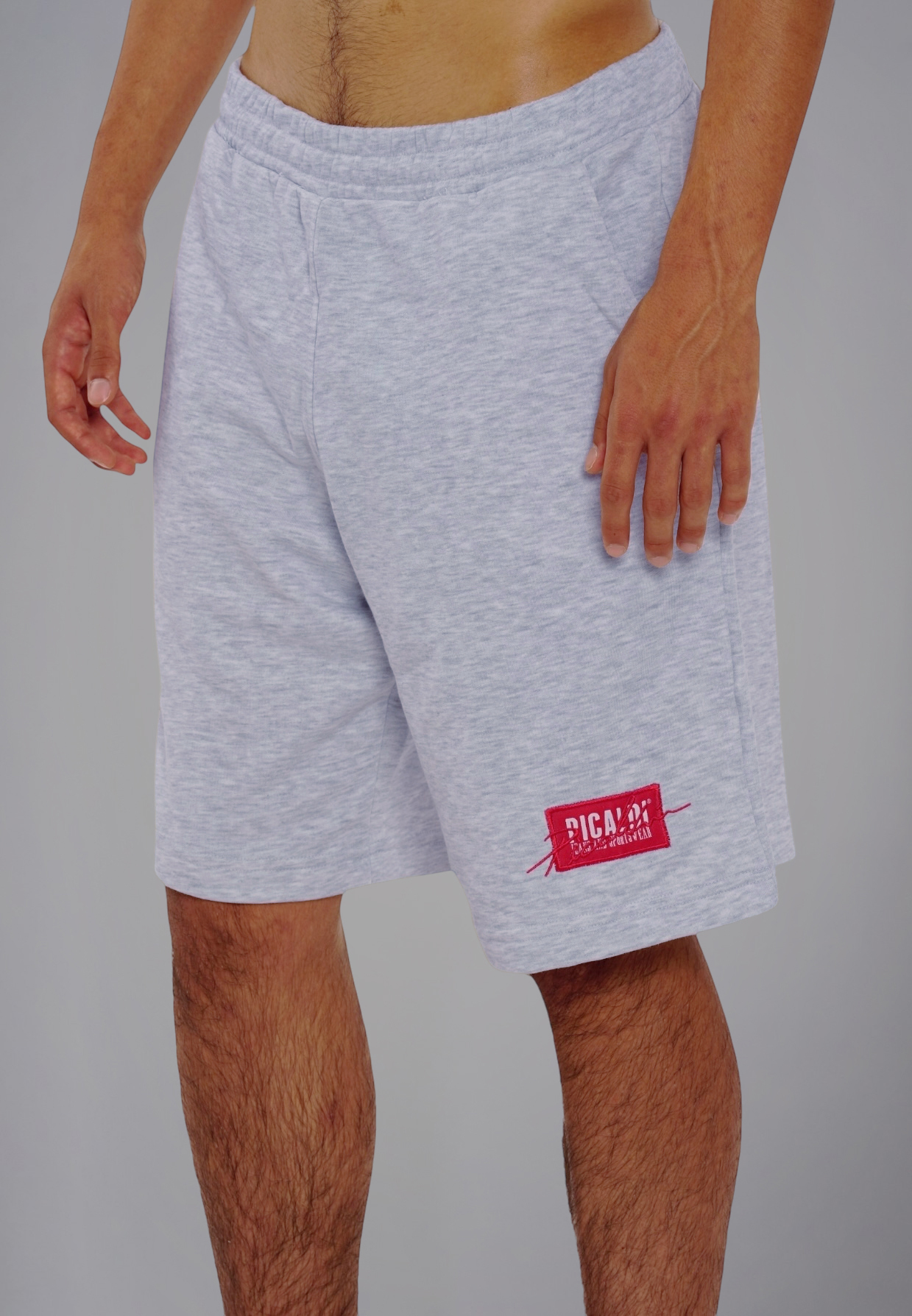 Picaldi Herren Sweatshorts Emphasize grey melange