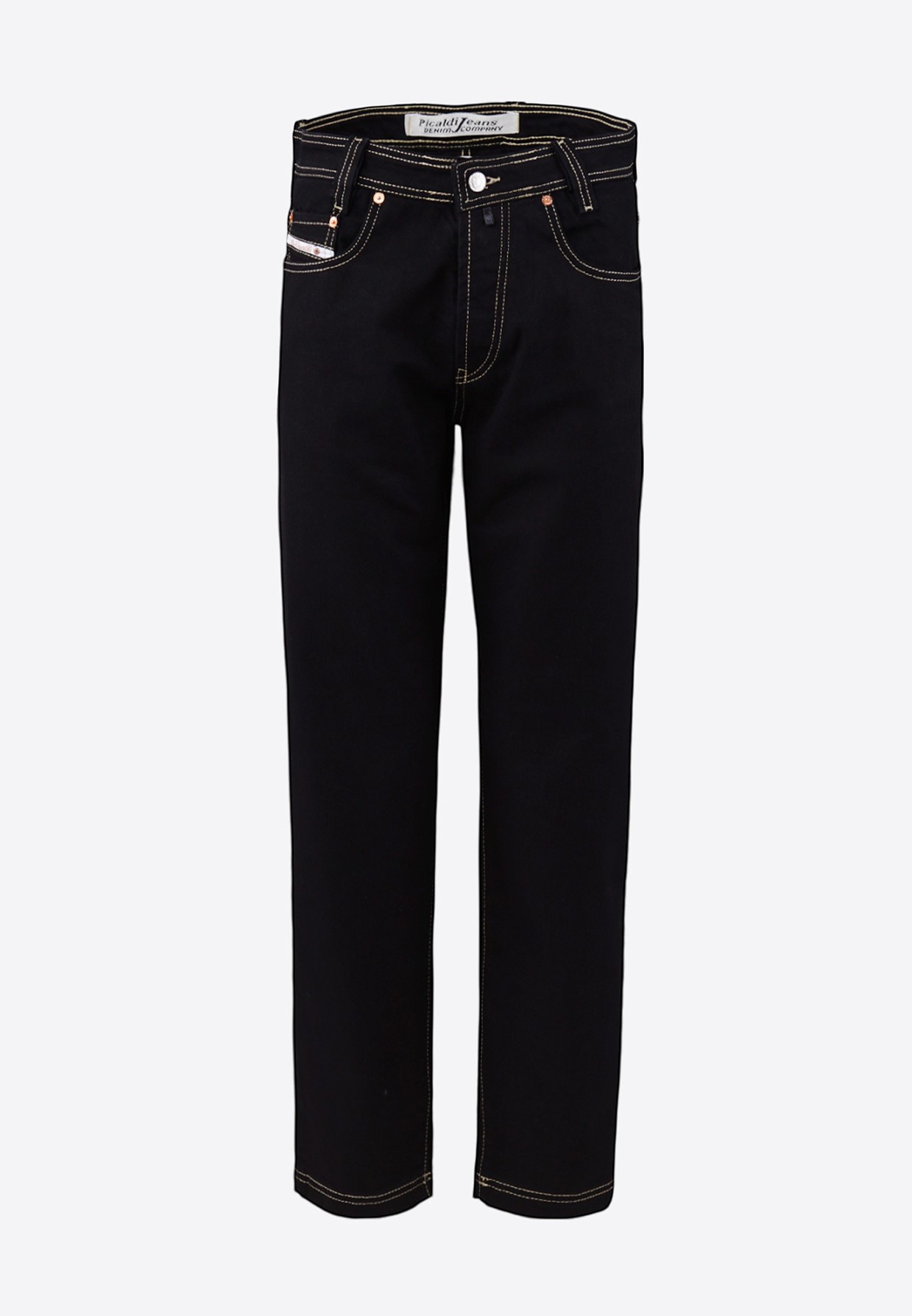 Picaldi Herren Jeans Zicco 472 Whiteline black W46-L32