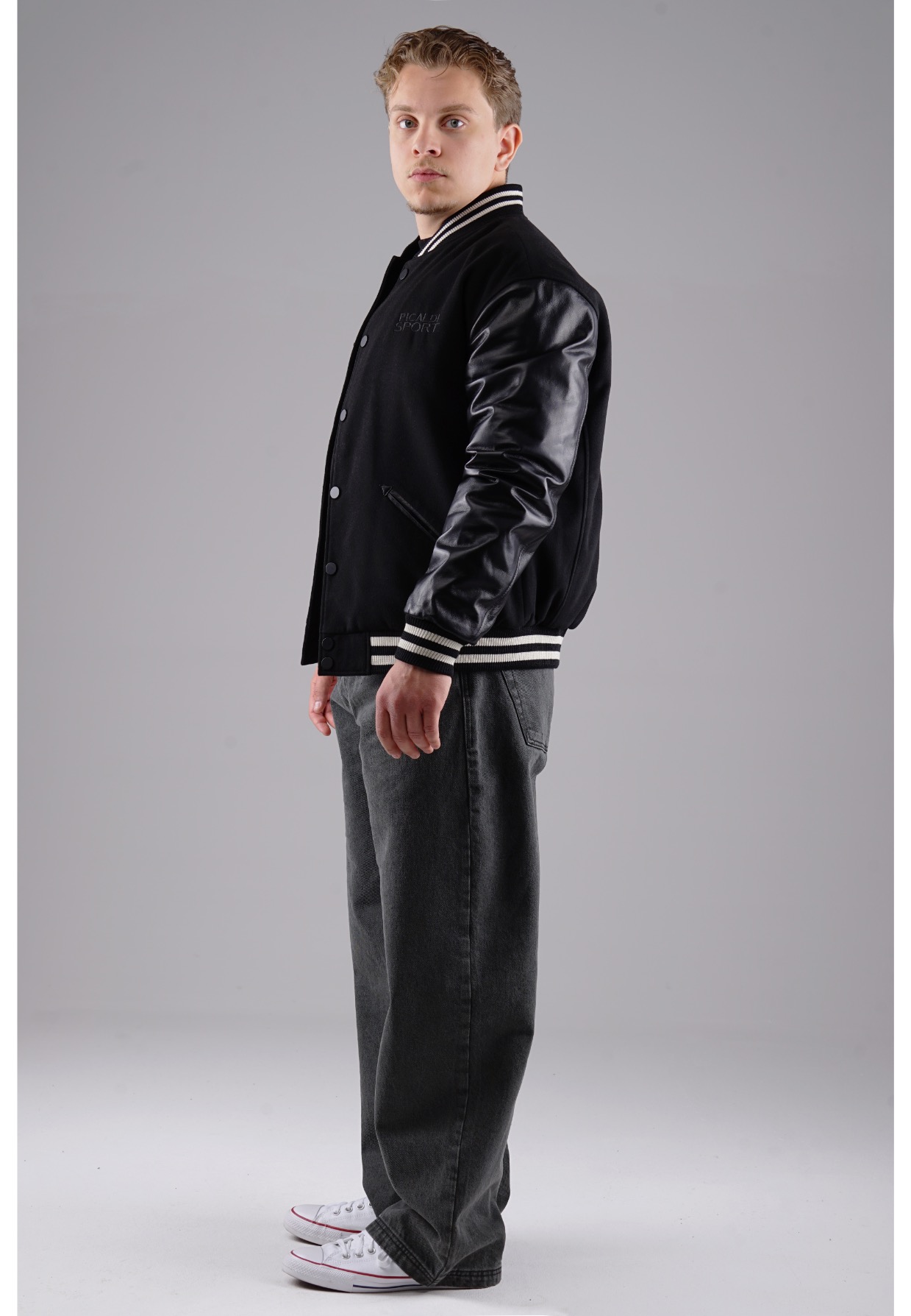 Picaldi Herren College Jacke Tiger black XXL